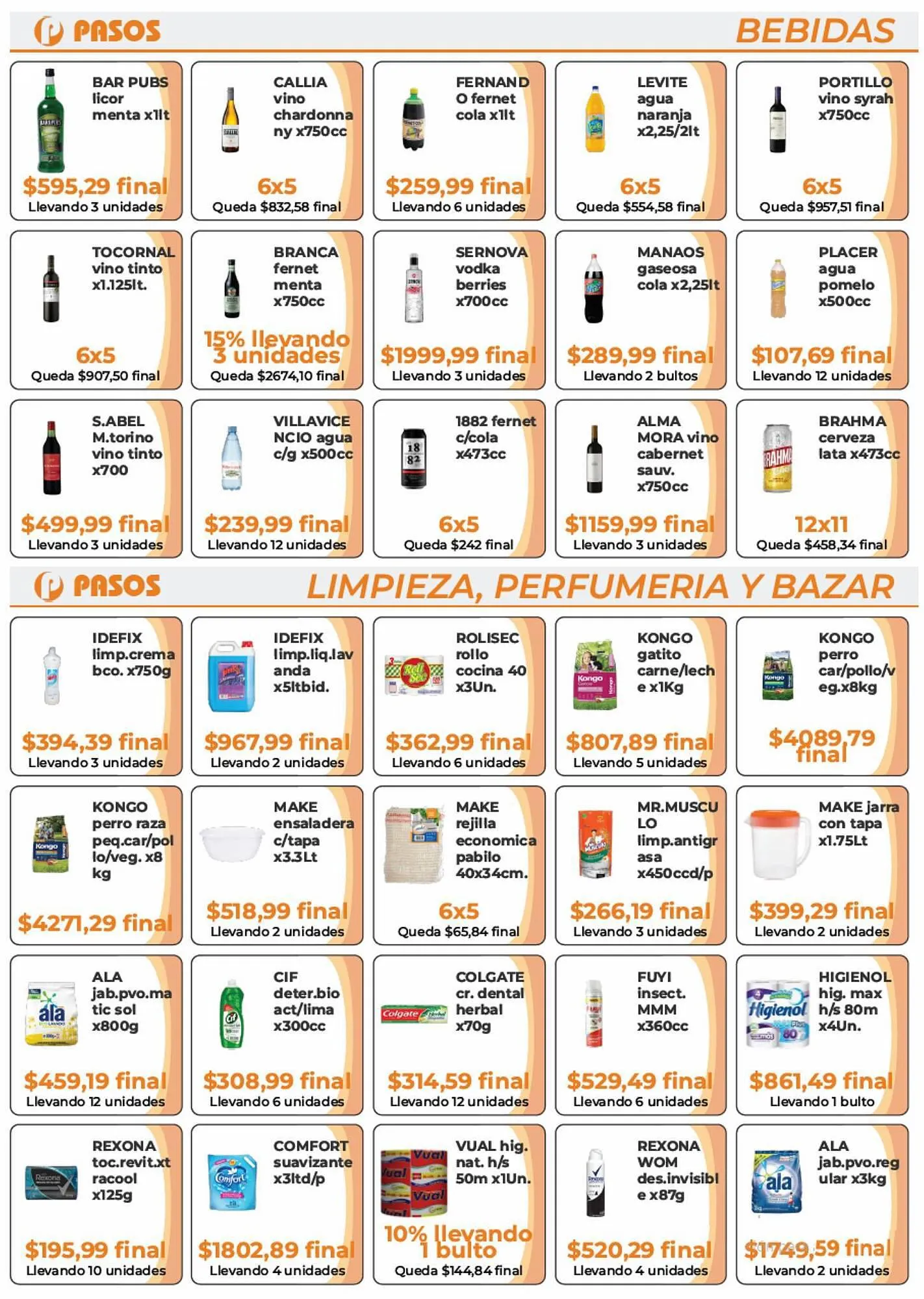 Ofertas de Catálogo Pasos Supermercado 18 de septiembre al 24 de septiembre 2023 - Página 3 del catálogo