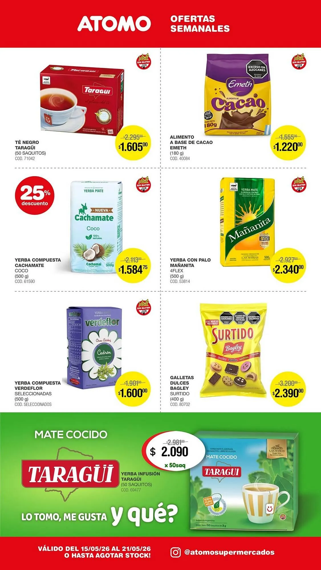 Ofertas de Catálogo Atomo Conviene 15 de mayo al 21 de mayo 2026 - Página 9 del catálogo