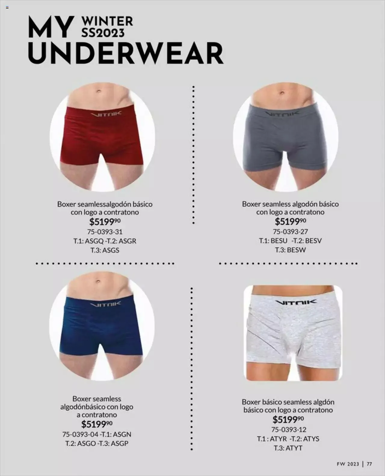 Ofertas de Vitnik - Catálogo Hombre 7 de julio al 31 de diciembre 2023 - Página 77 del catálogo