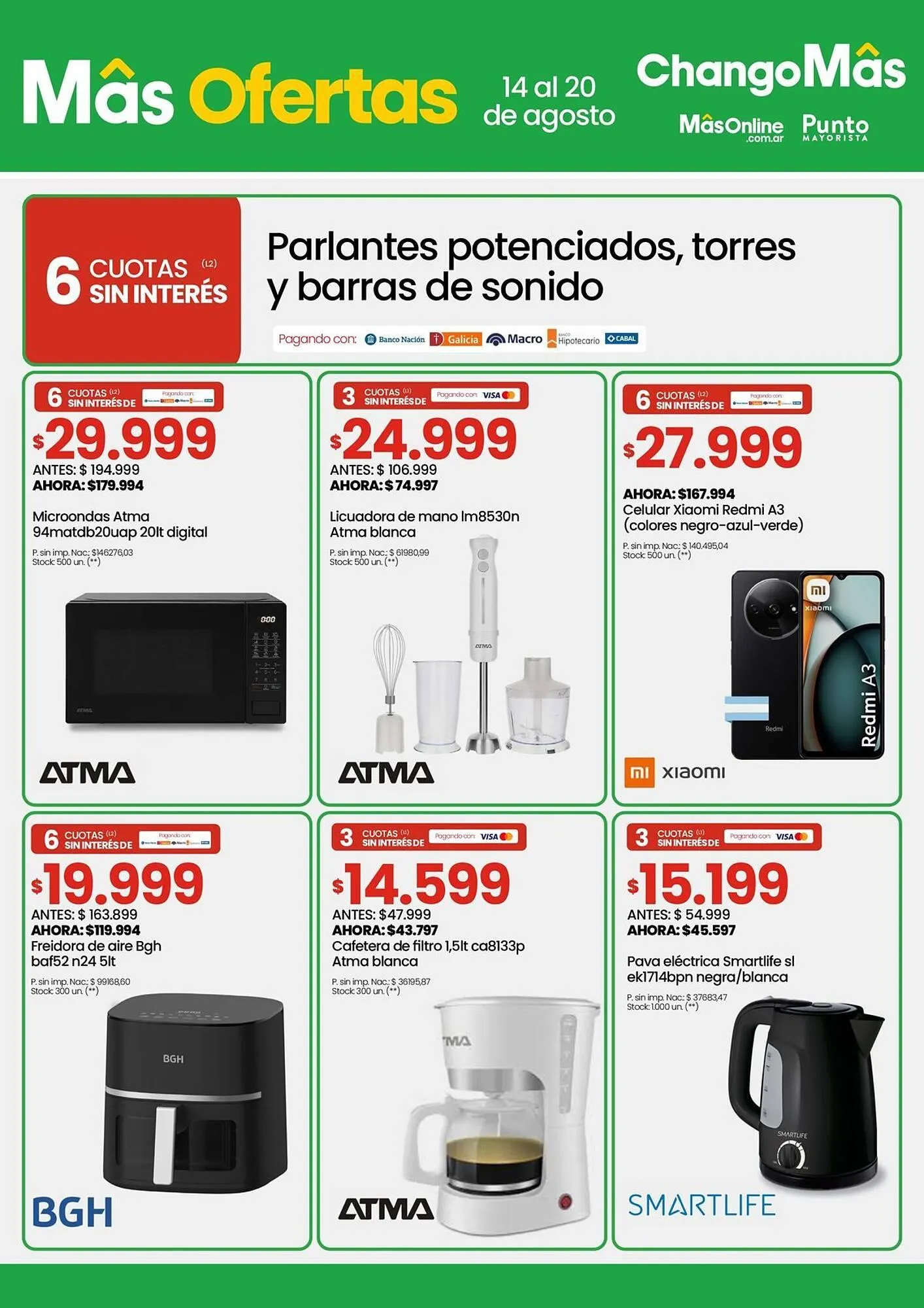 Ofertas de Catálogo Changomas 14 de agosto al 20 de agosto 2025 - Página 12 del catálogo