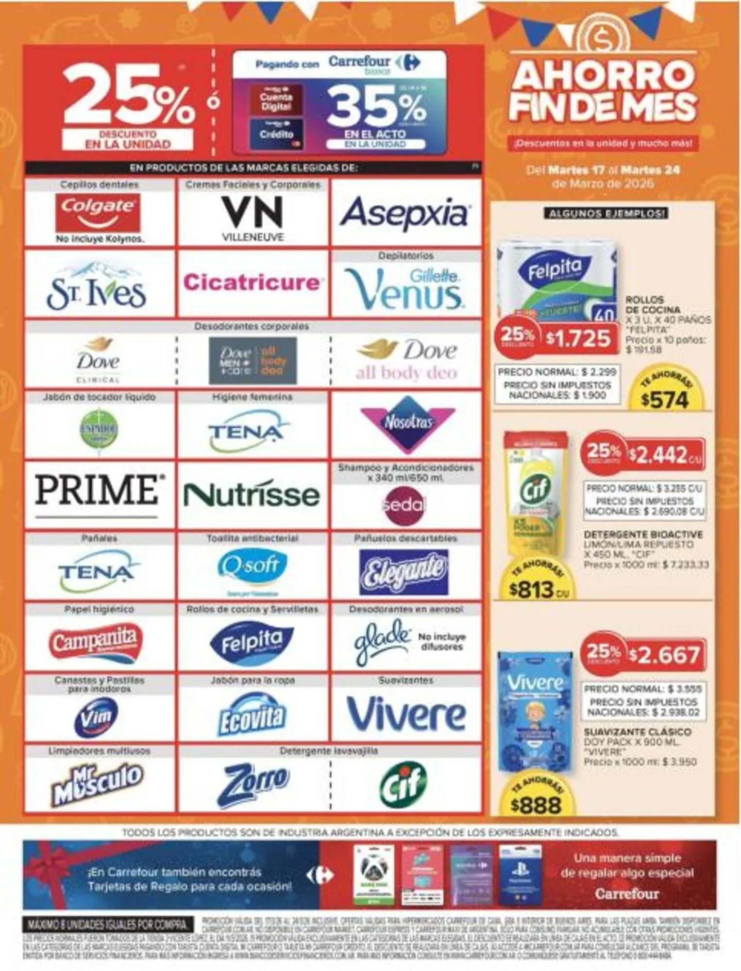 Ofertas de Catálogo Carrefour 17 de marzo al 25 de marzo 2026 - Página 11 del catálogo