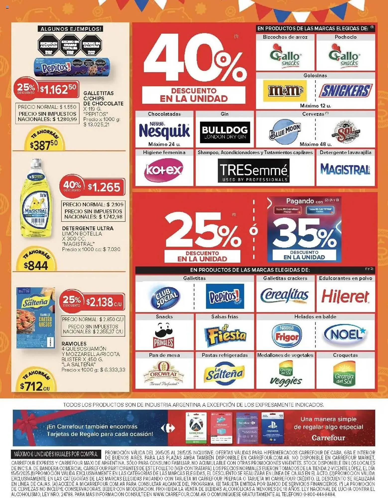 Ofertas de Catálogo Carrefour 20 de mayo al 28 de mayo 2025 - Página 8 del catálogo
