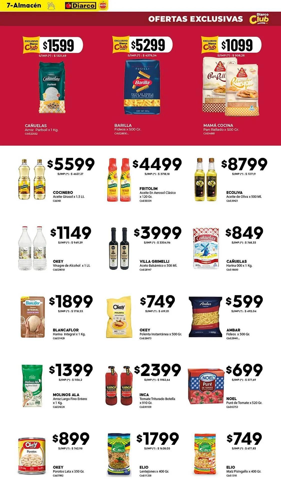 Ofertas de Catálogo Diarco 11 de mayo al 15 de mayo 2026 - Página 7 del catálogo