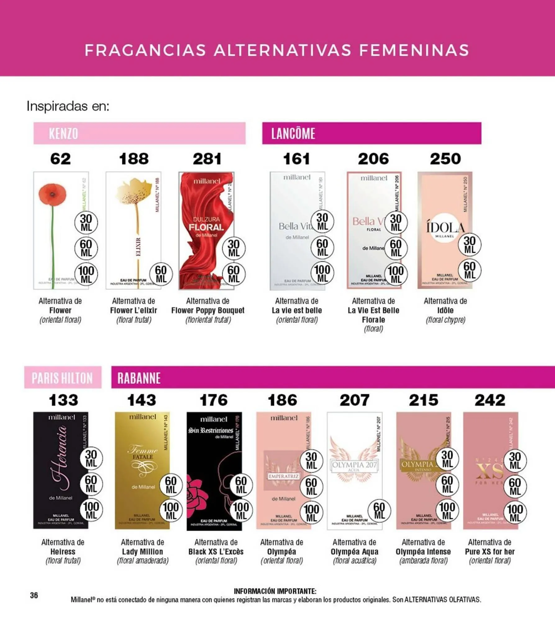Ofertas de Catálogo Millanel Cosmética 3 de marzo al 30 de marzo 2025 - Página 36 del catálogo