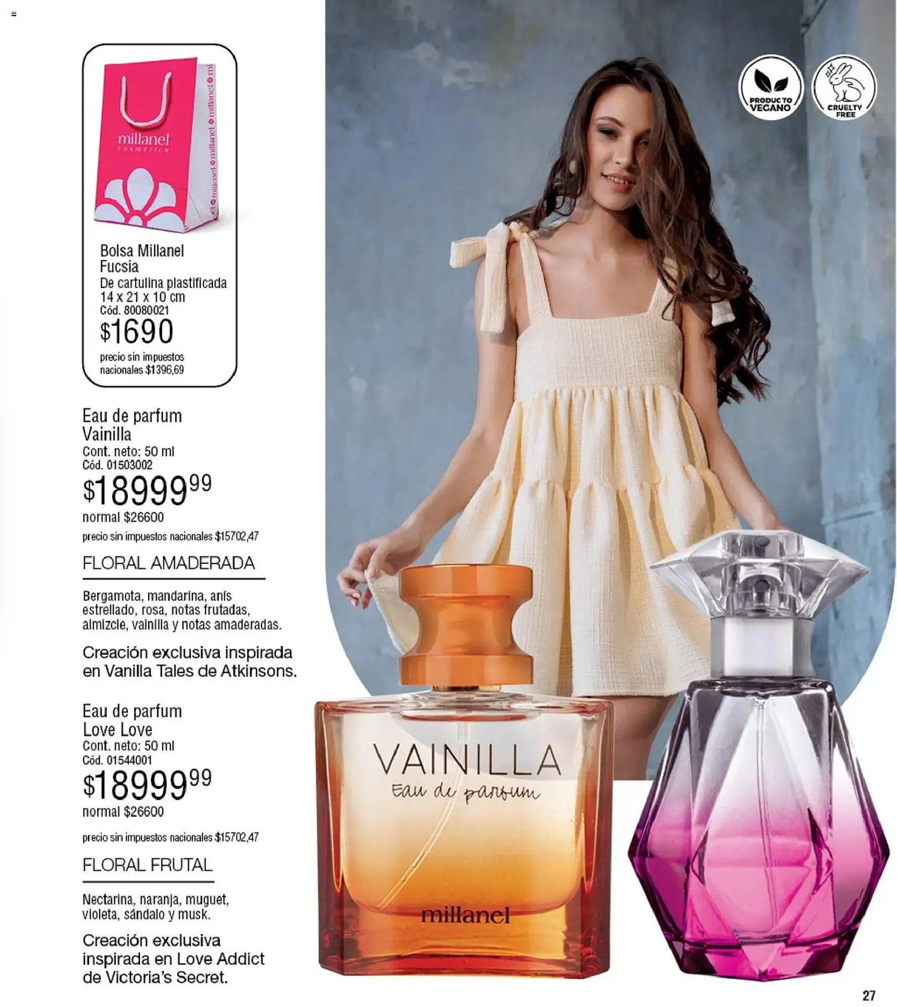 Ofertas de Catálogo Millanel Cosmética 2 de marzo al 29 de marzo 2026 - Página 27 del catálogo