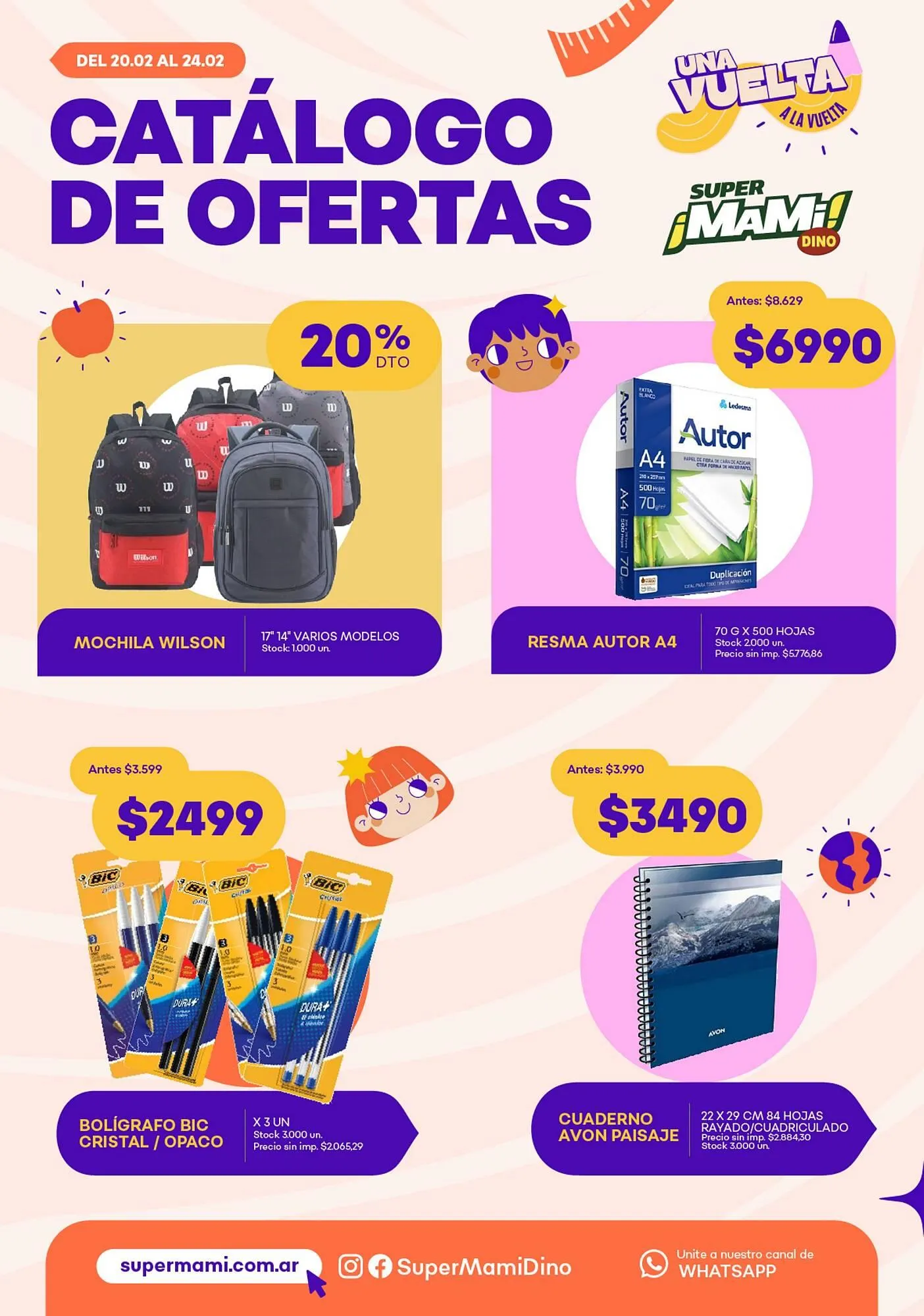 Ofertas de Catálogo Super MAMI 20 de febrero al 24 de febrero 2026 - Página 1 del catálogo