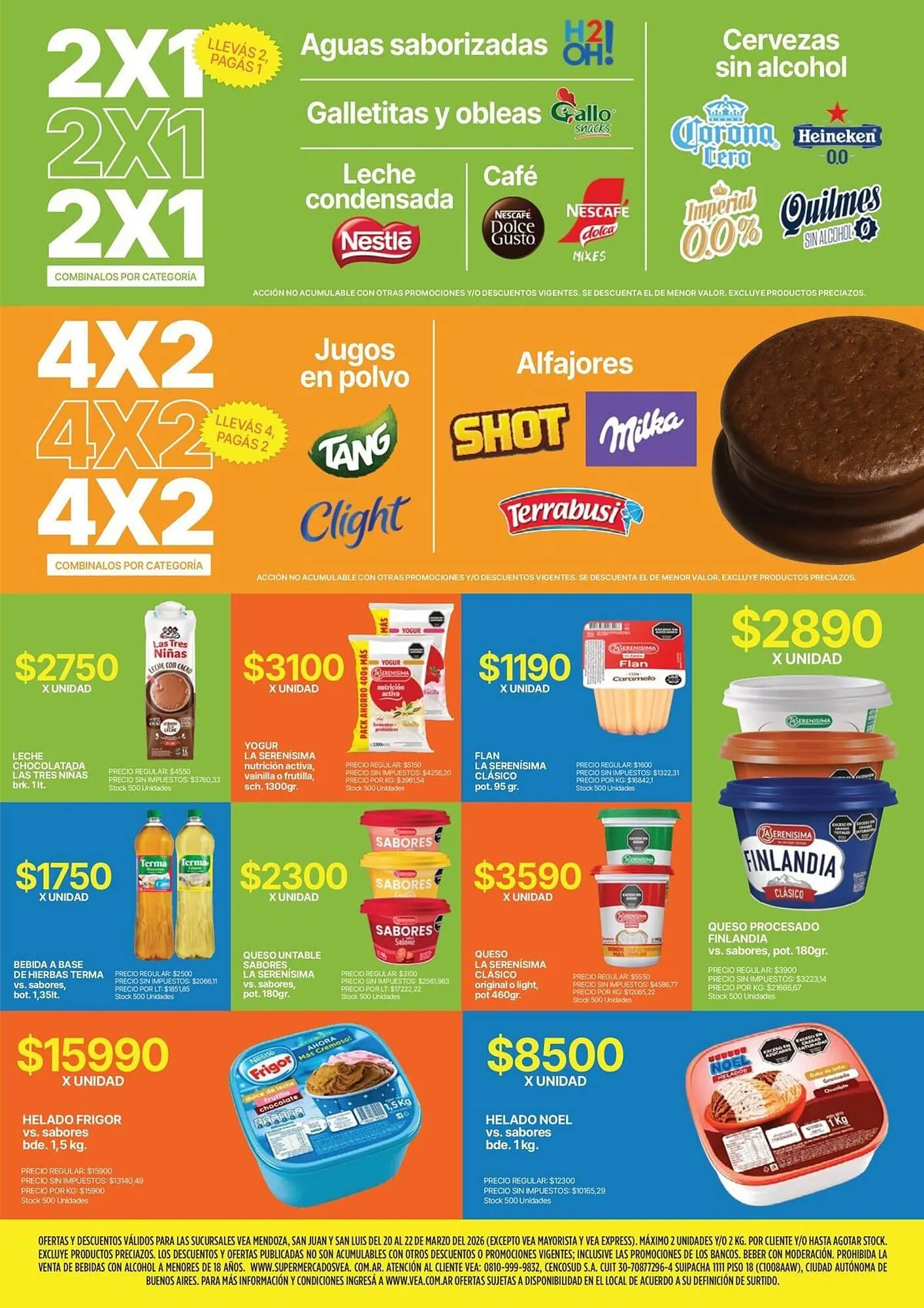 Ofertas de Catálogo Supermercados Vea 20 de marzo al 26 de marzo 2026 - Página 8 del catálogo