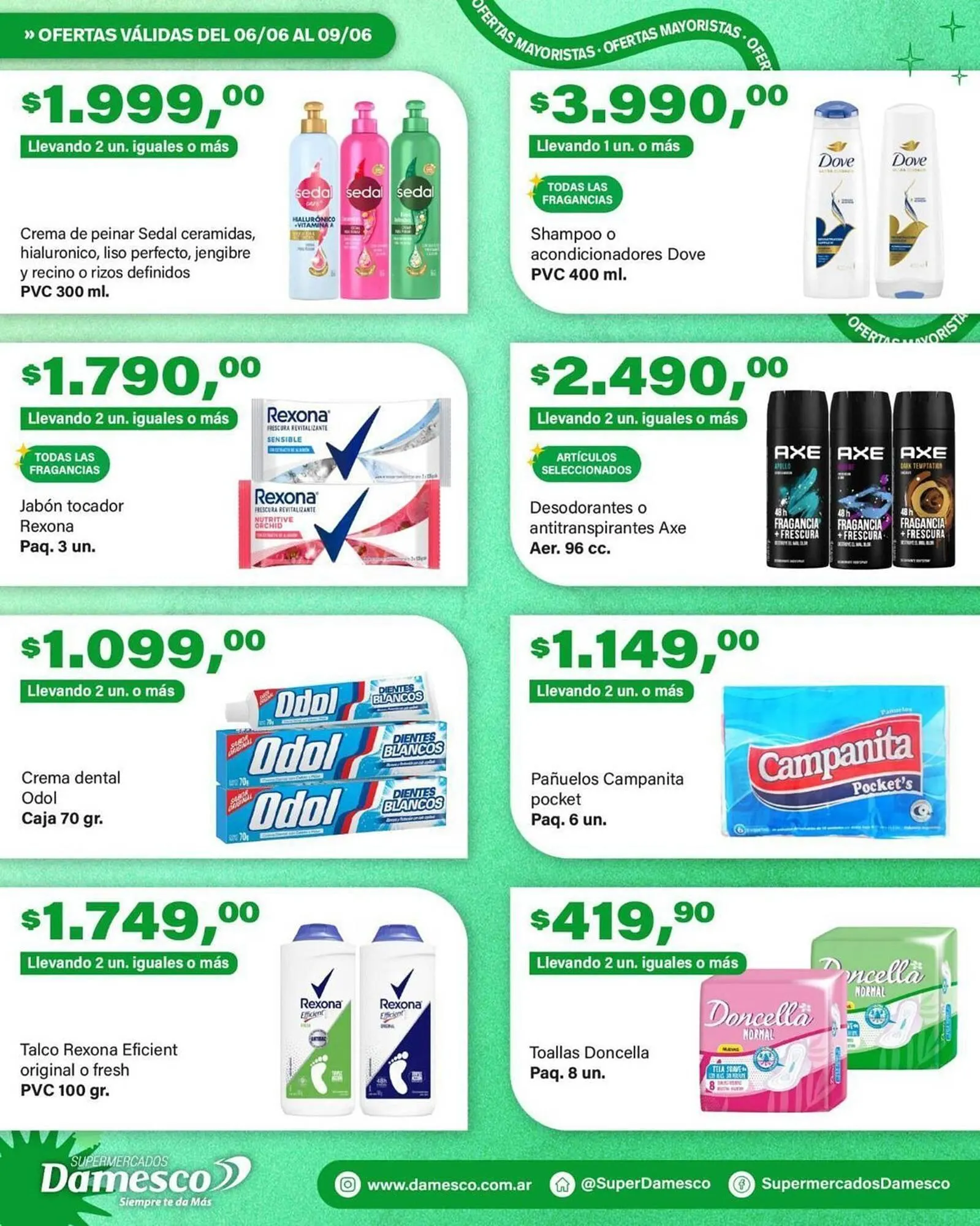 Ofertas de Catálogo Supermercados Damesco 6 de junio al 9 de junio 2025 - Página 5 del catálogo