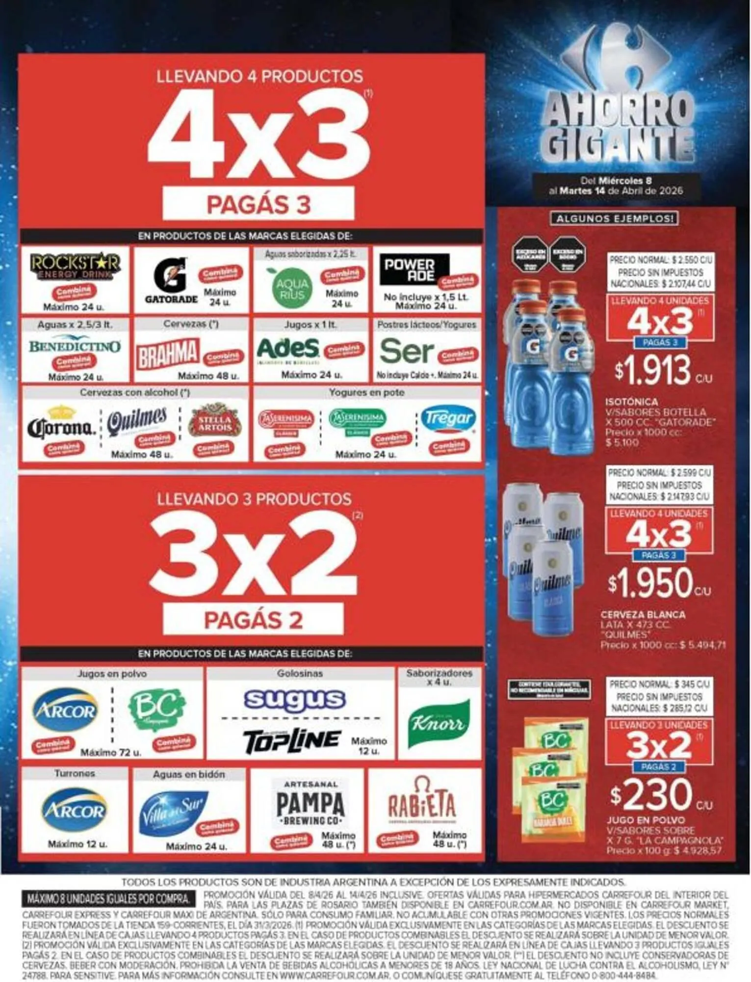 Ofertas de Catálogo Carrefour 8 de abril al 15 de abril 2026 - Página 4 del catálogo