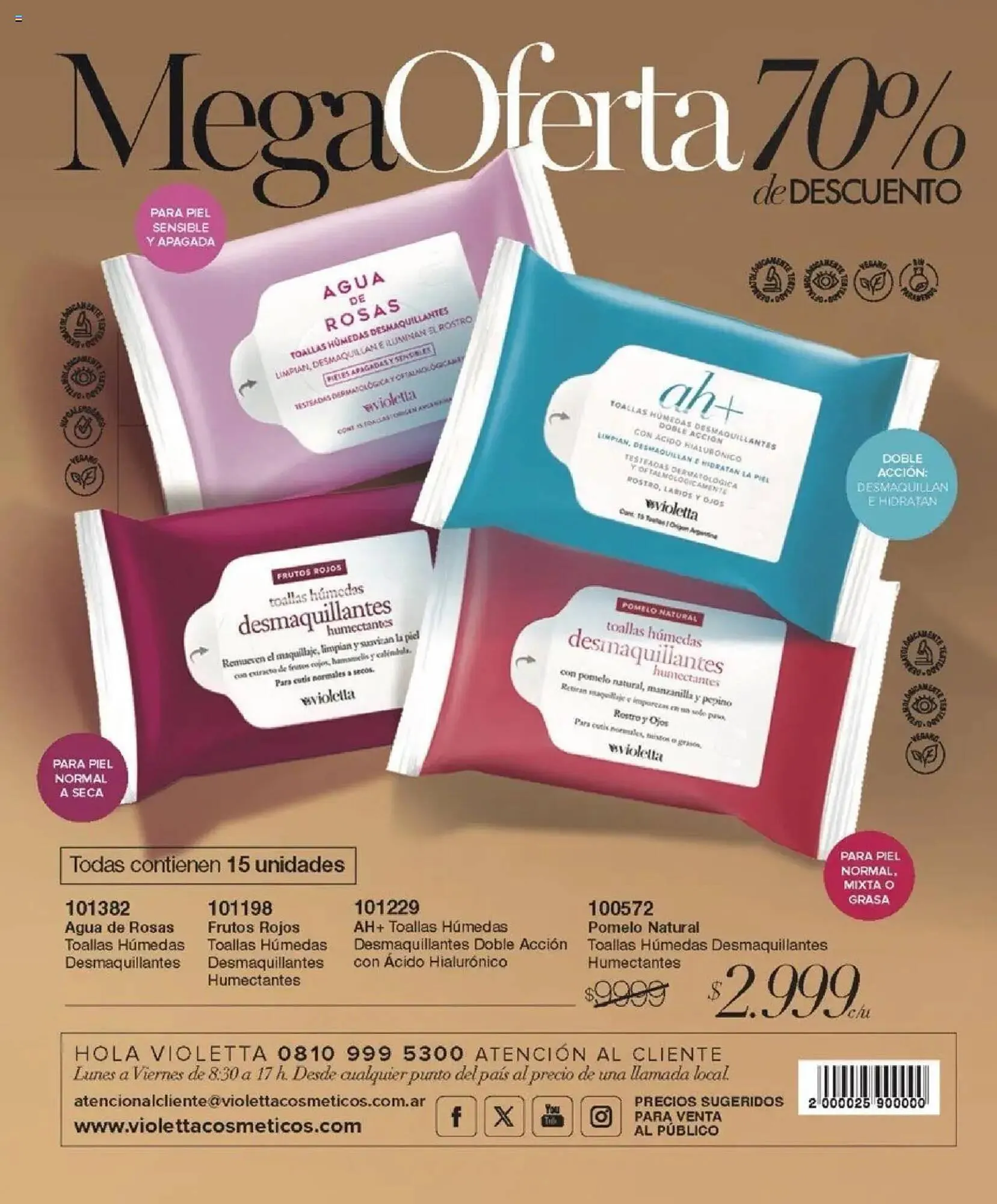 Ofertas de Catálogo Violetta Cosméticos 6 de junio al 19 de junio 2025 - Página 148 del catálogo