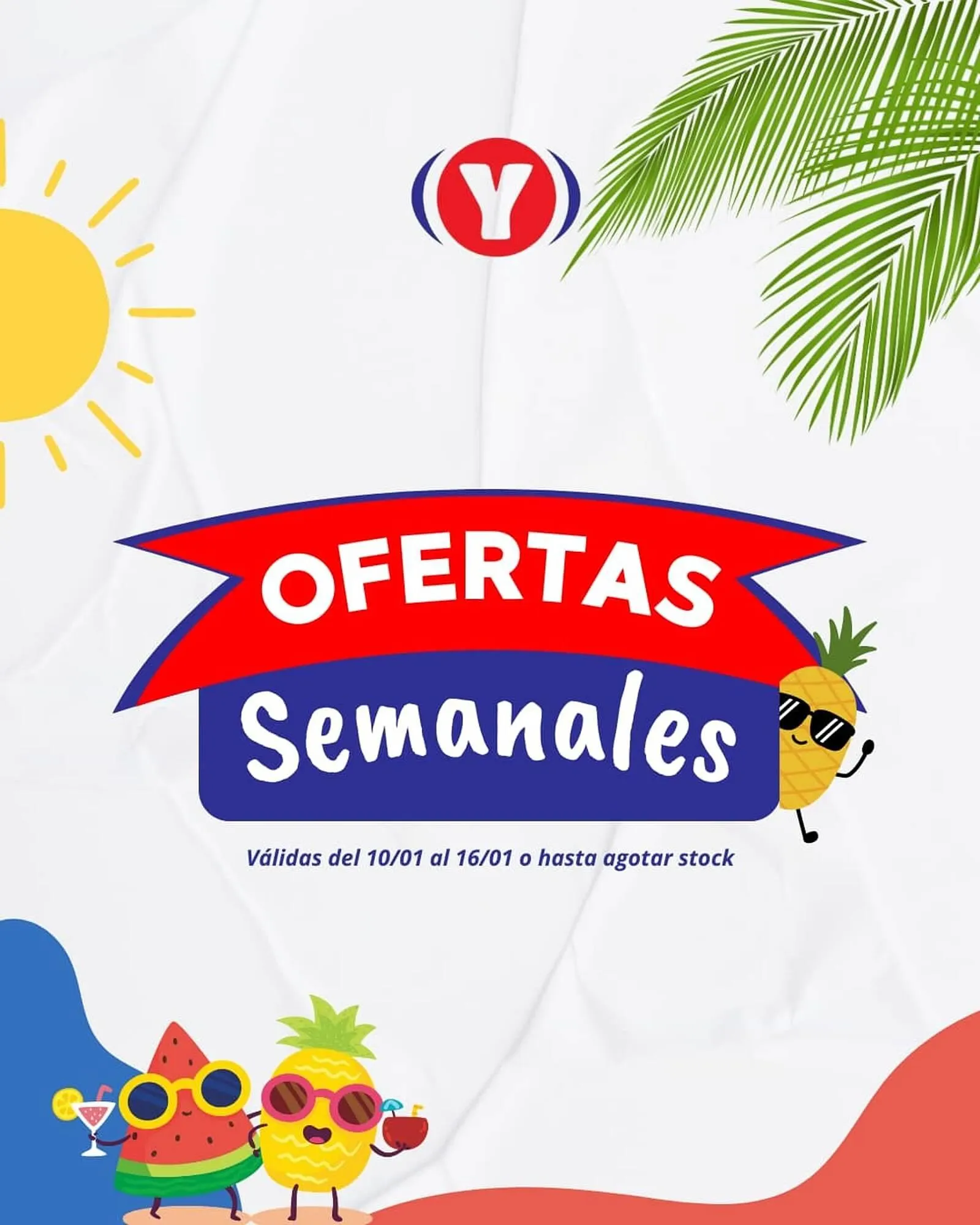 Ofertas de Catálogo Yaguane Supermercados 10 de enero al 16 de enero 2025 - Página 1 del catálogo