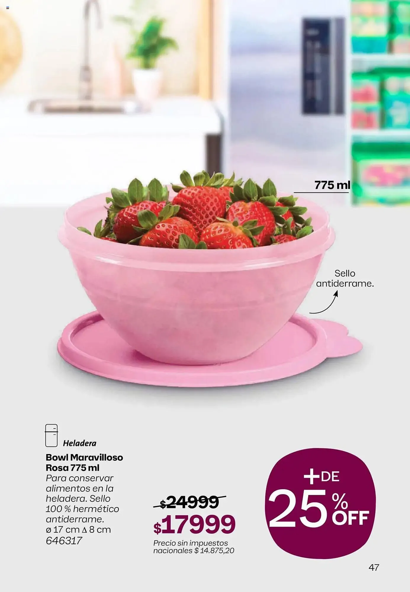 Ofertas de Folleto Tupperware 21 de septiembre al 5 de octubre 2025 - Página 48 del catálogo