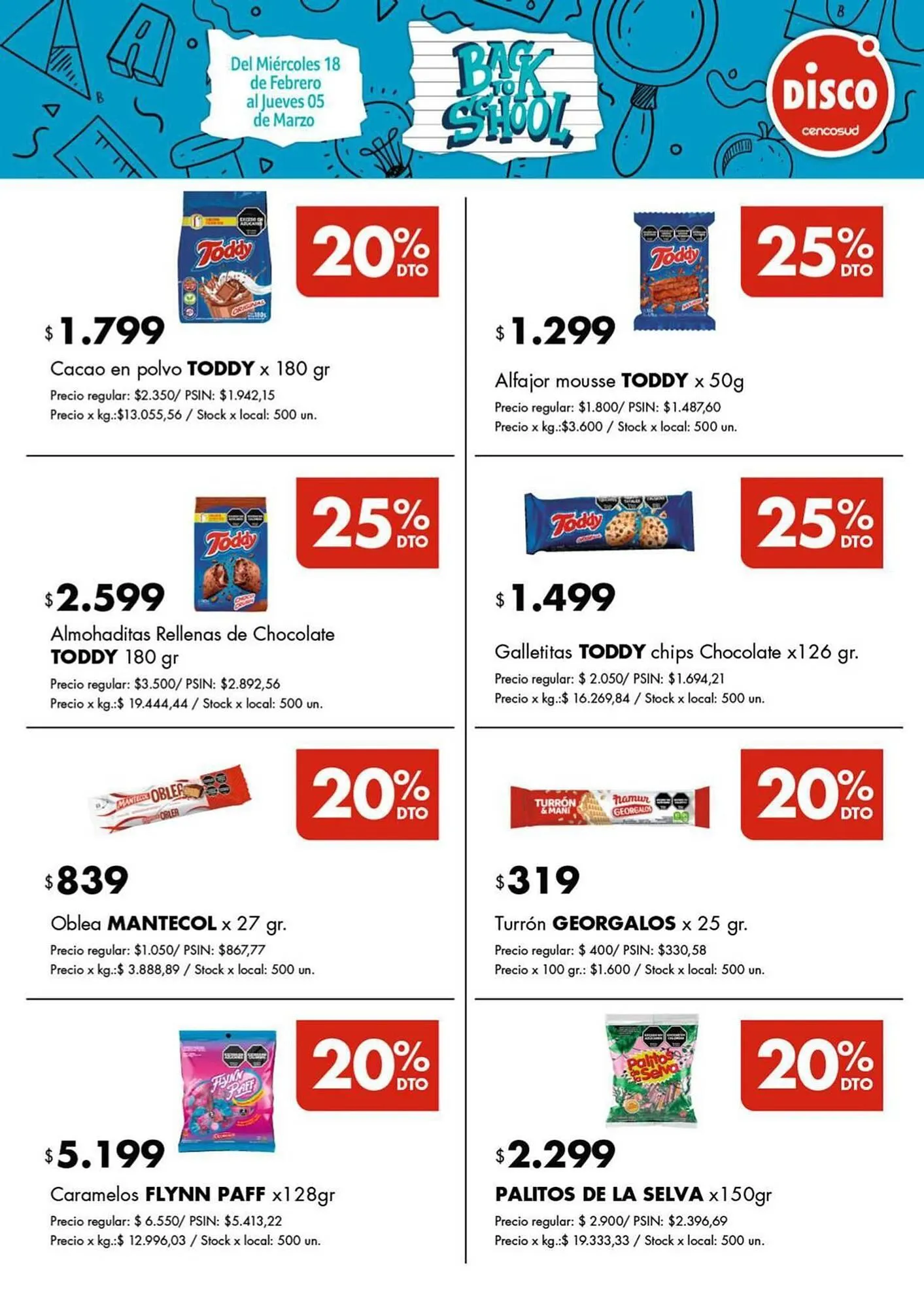 Ofertas de Folleto Disco 18 de febrero al 5 de marzo 2026 - Página 3 del catálogo