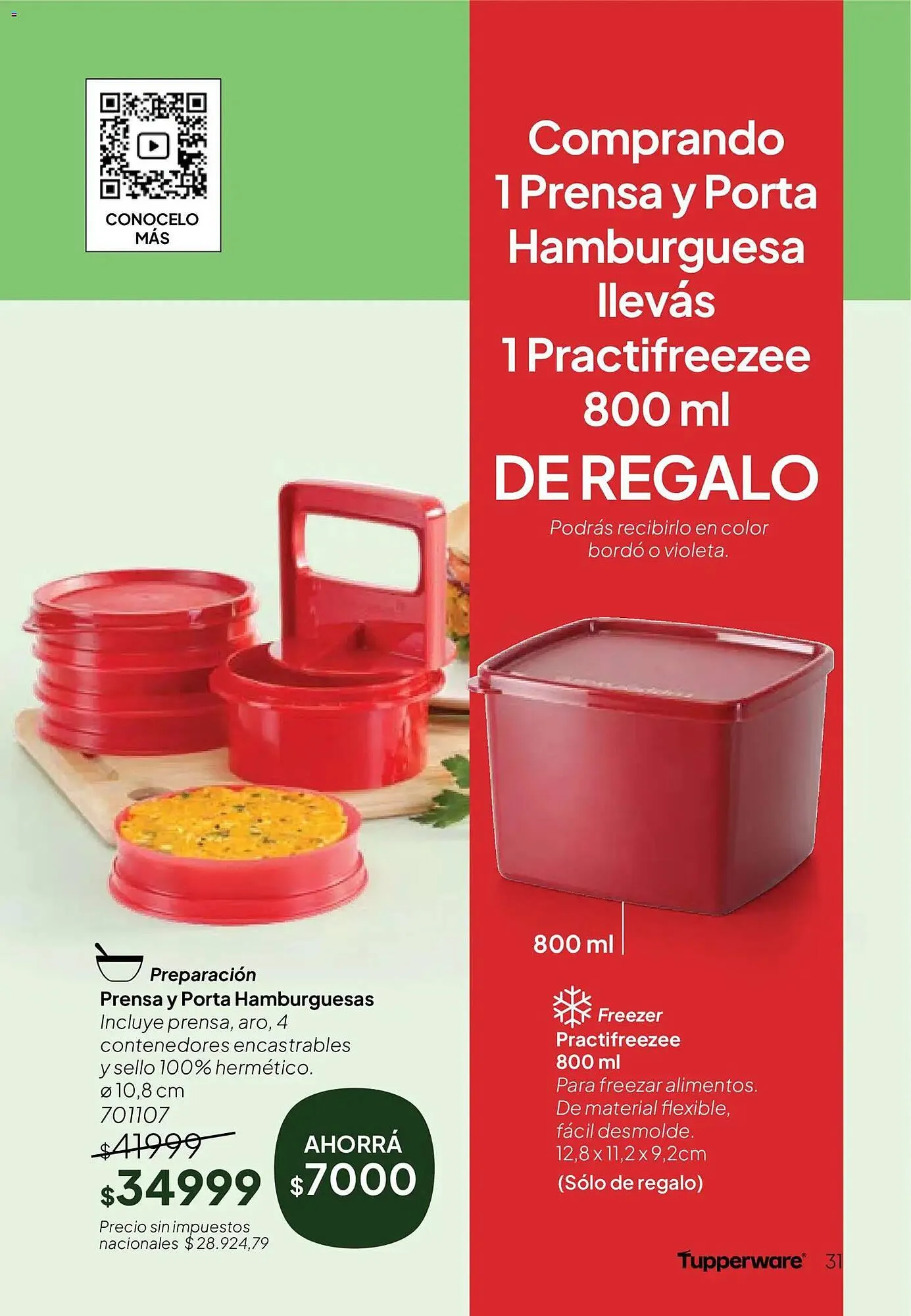 Ofertas de Folleto Tupperware 24 de noviembre al 31 de diciembre 2025 - Página 32 del catálogo