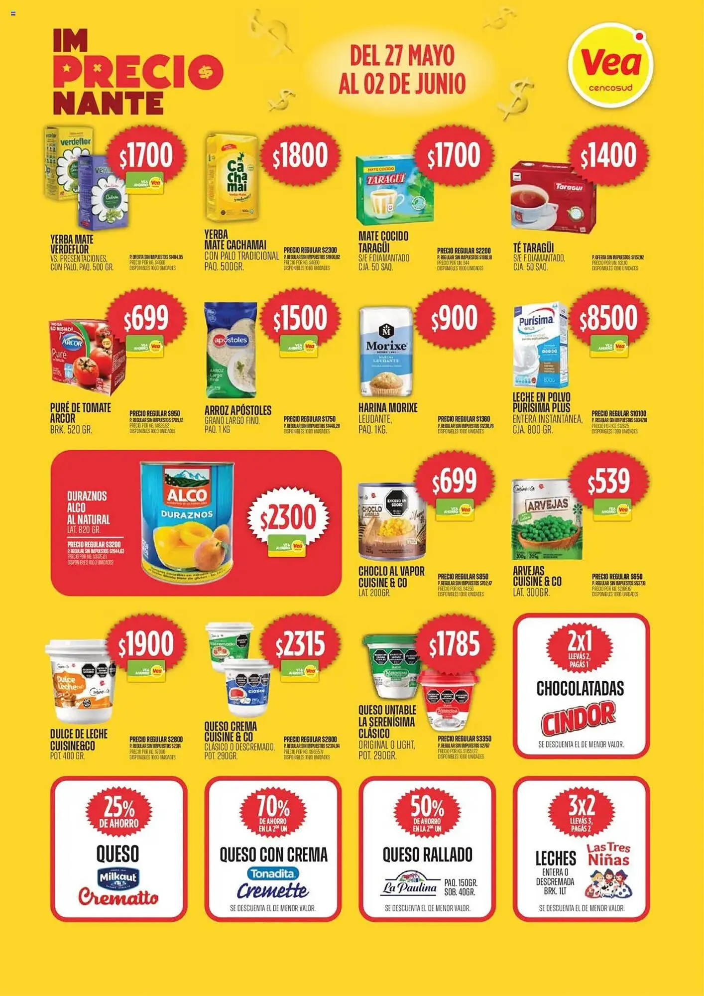 Ofertas de Catálogo Supermercados Vea 27 de mayo al 3 de junio 2025 - Página 2 del catálogo