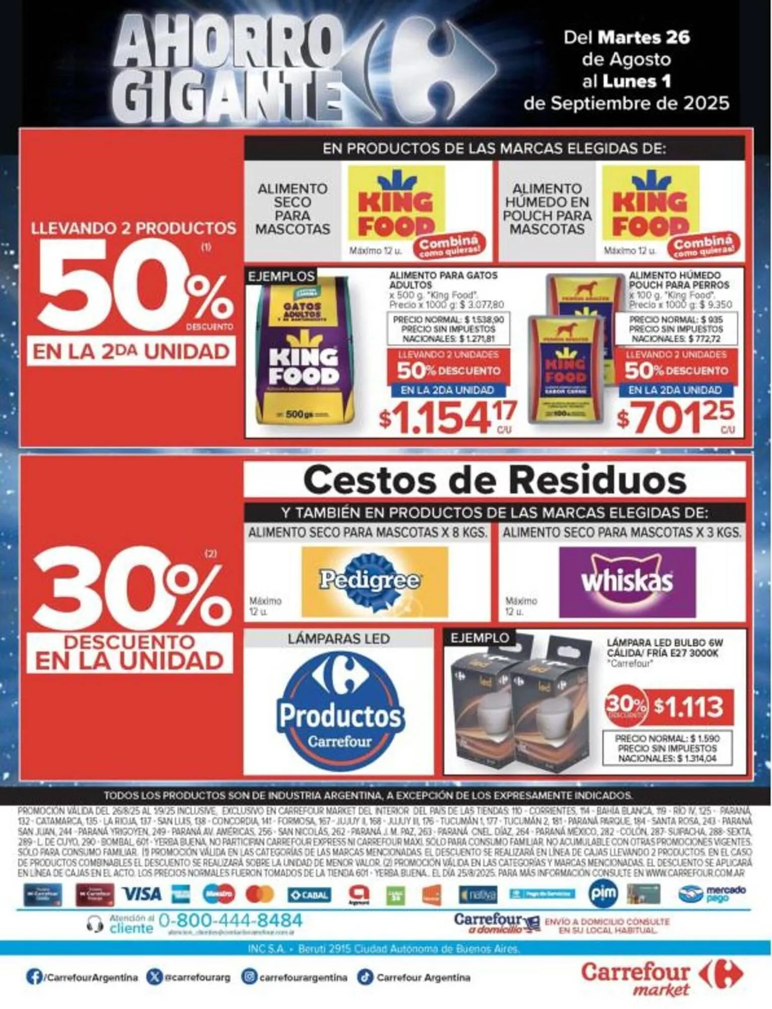 Ofertas de Catálogo Carrefour 26 de agosto al 1 de septiembre 2025 - Página 49 del catálogo