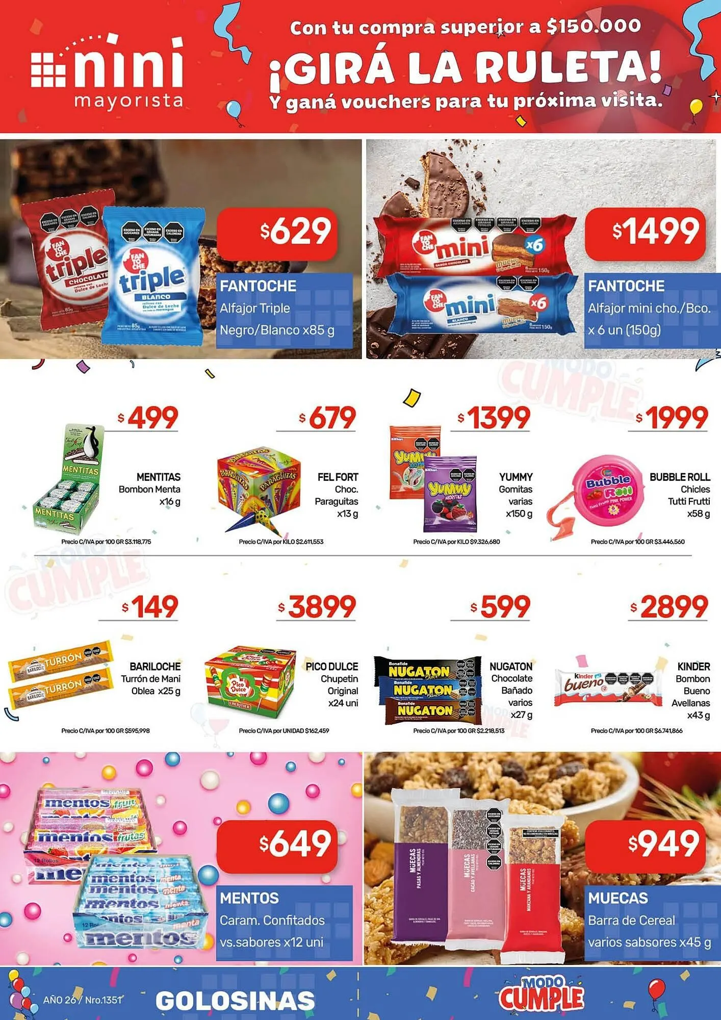 Ofertas de Catálogo Nini Mayorista 16 de marzo al 22 de marzo 2026 - Página 29 del catálogo