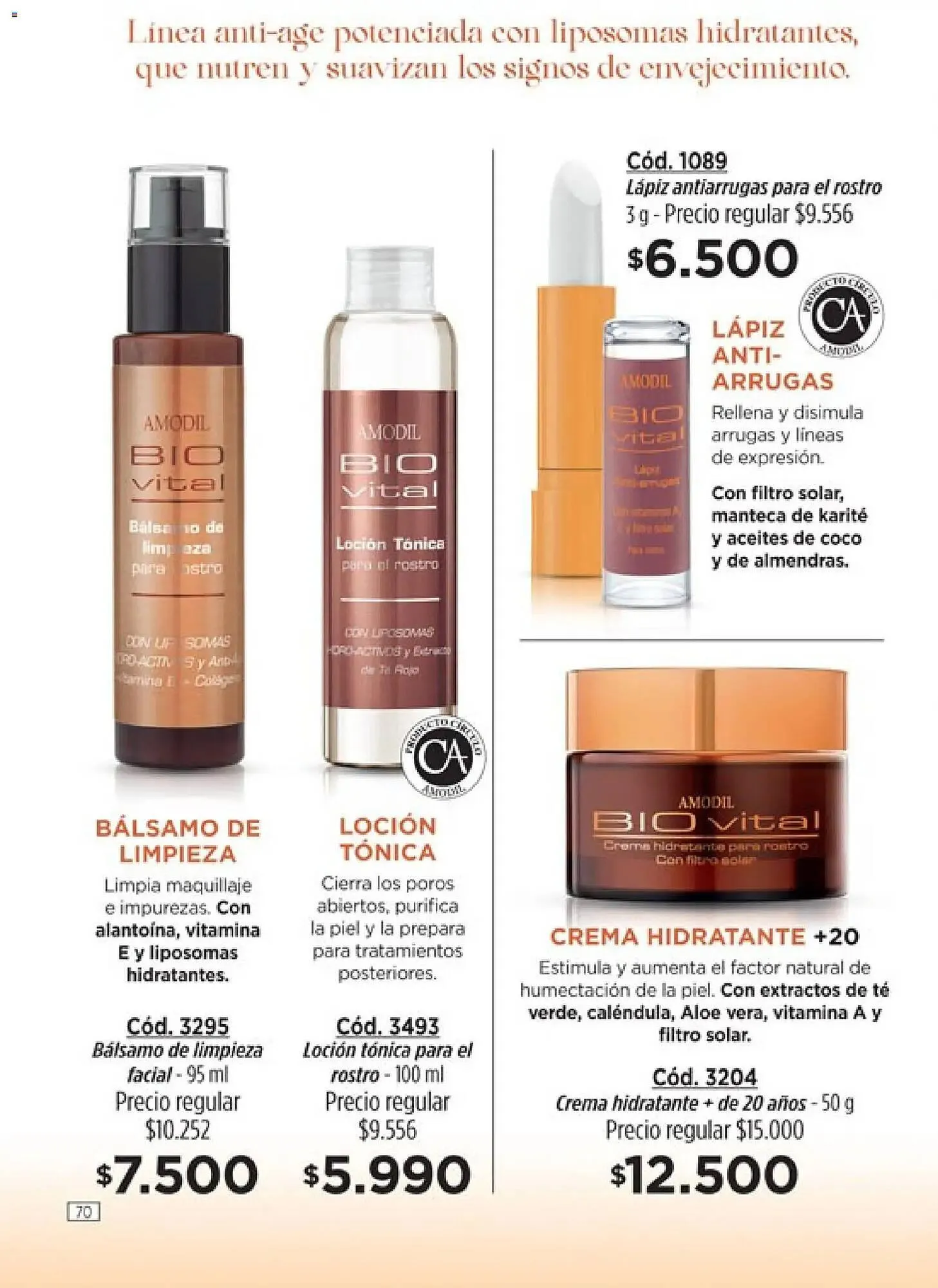 Ofertas de Catálogo Amodil 1 de enero al 1 de febrero 2026 - Página 70 del catálogo