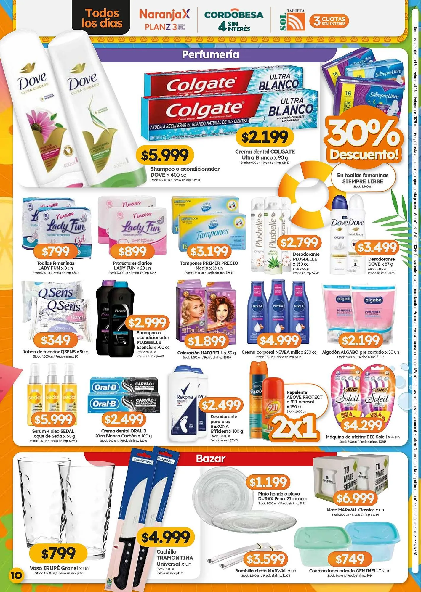 Ofertas de Folleto Cordiez 5 de febrero al 18 de febrero 2026 - Página 10 del catálogo