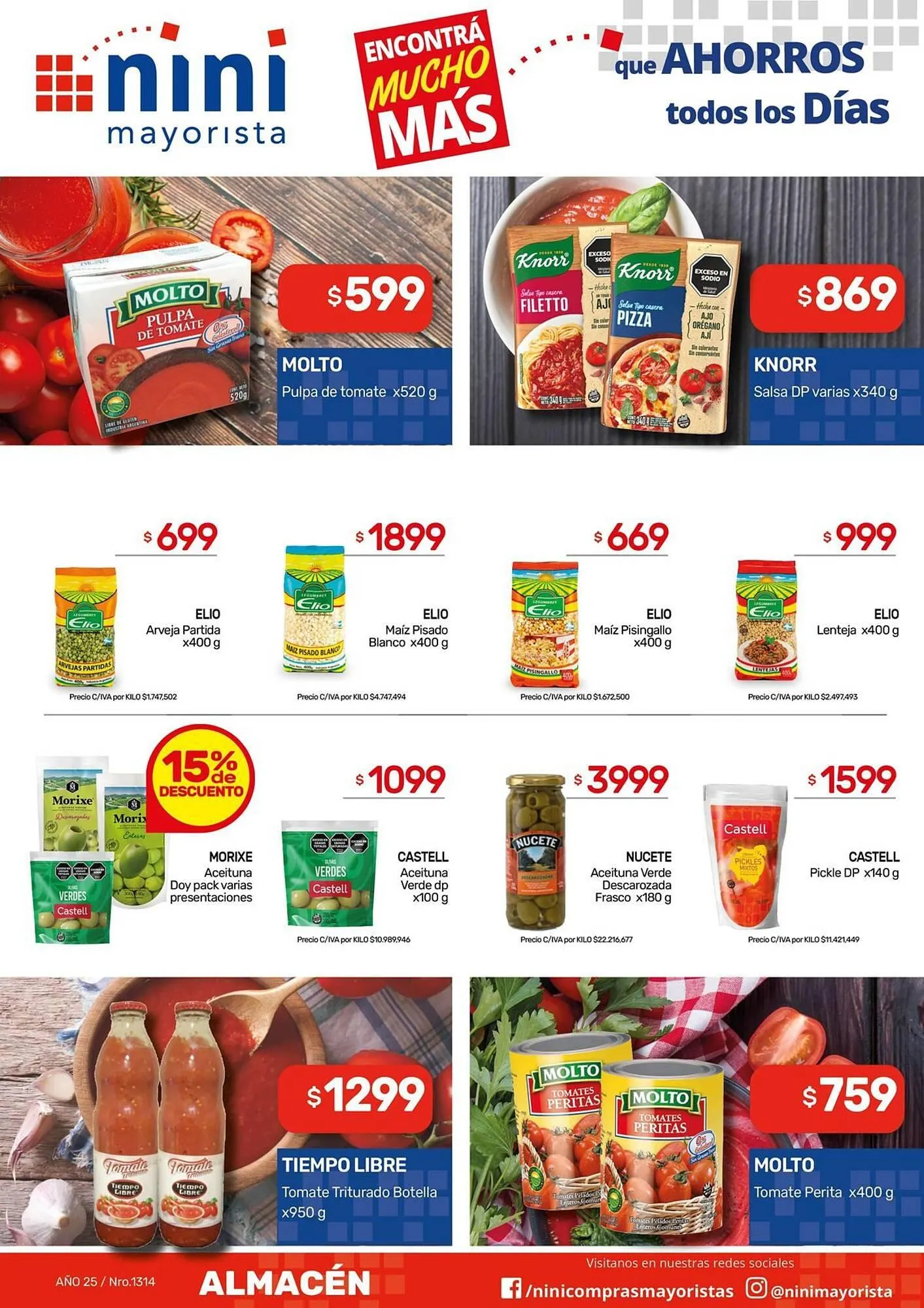 Ofertas de Catálogo Nini Mayorista 30 de junio al 6 de julio 2025 - Página 25 del catálogo