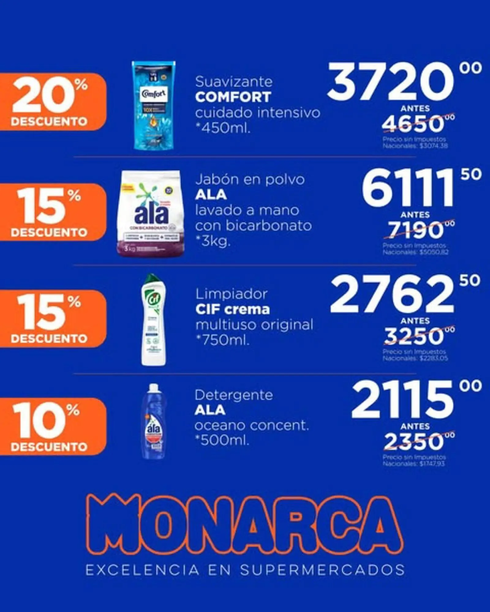 Ofertas de Catálogo Supermercados Monarca 8 de mayo al 31 de mayo 2025 - Página 6 del catálogo
