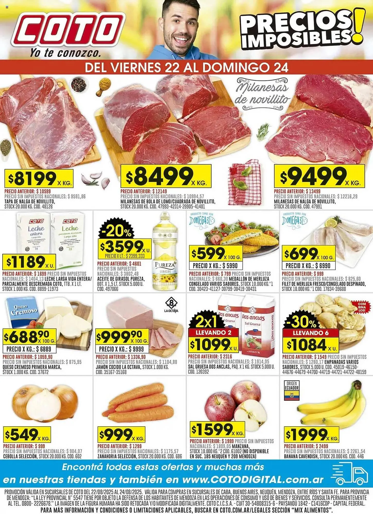 Ofertas de Catálogo Coto 22 de agosto al 24 de agosto 2025 - Página 1 del catálogo