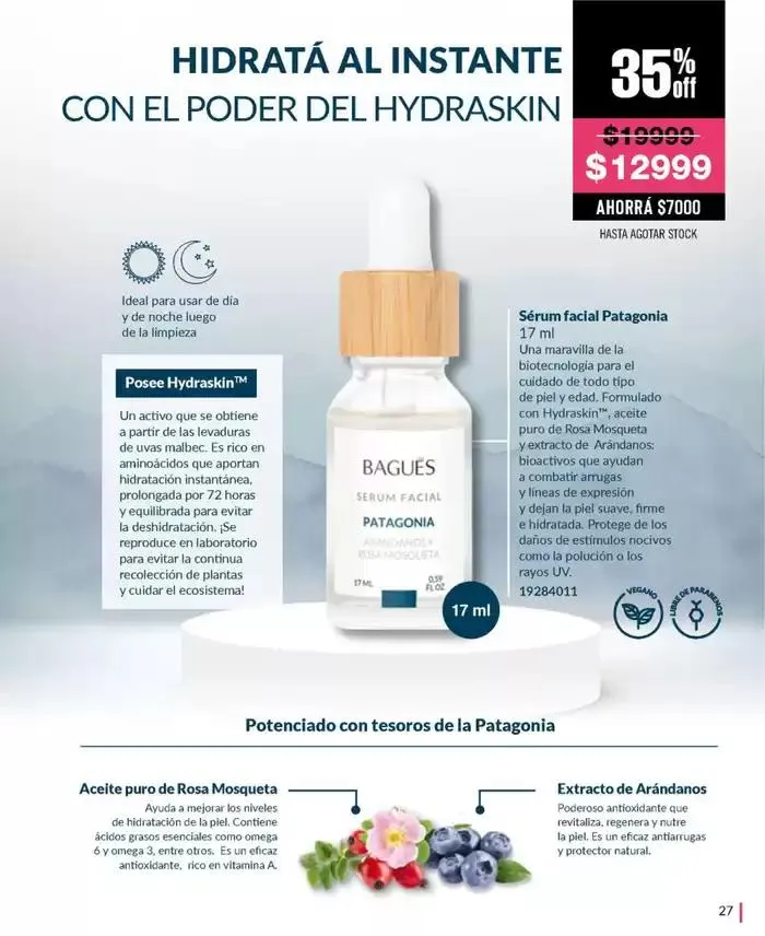 Ofertas de Ofertas Bagués Campaña 10 Argentina 25 de septiembre al 9 de octubre 2024 - Página 35 del catálogo