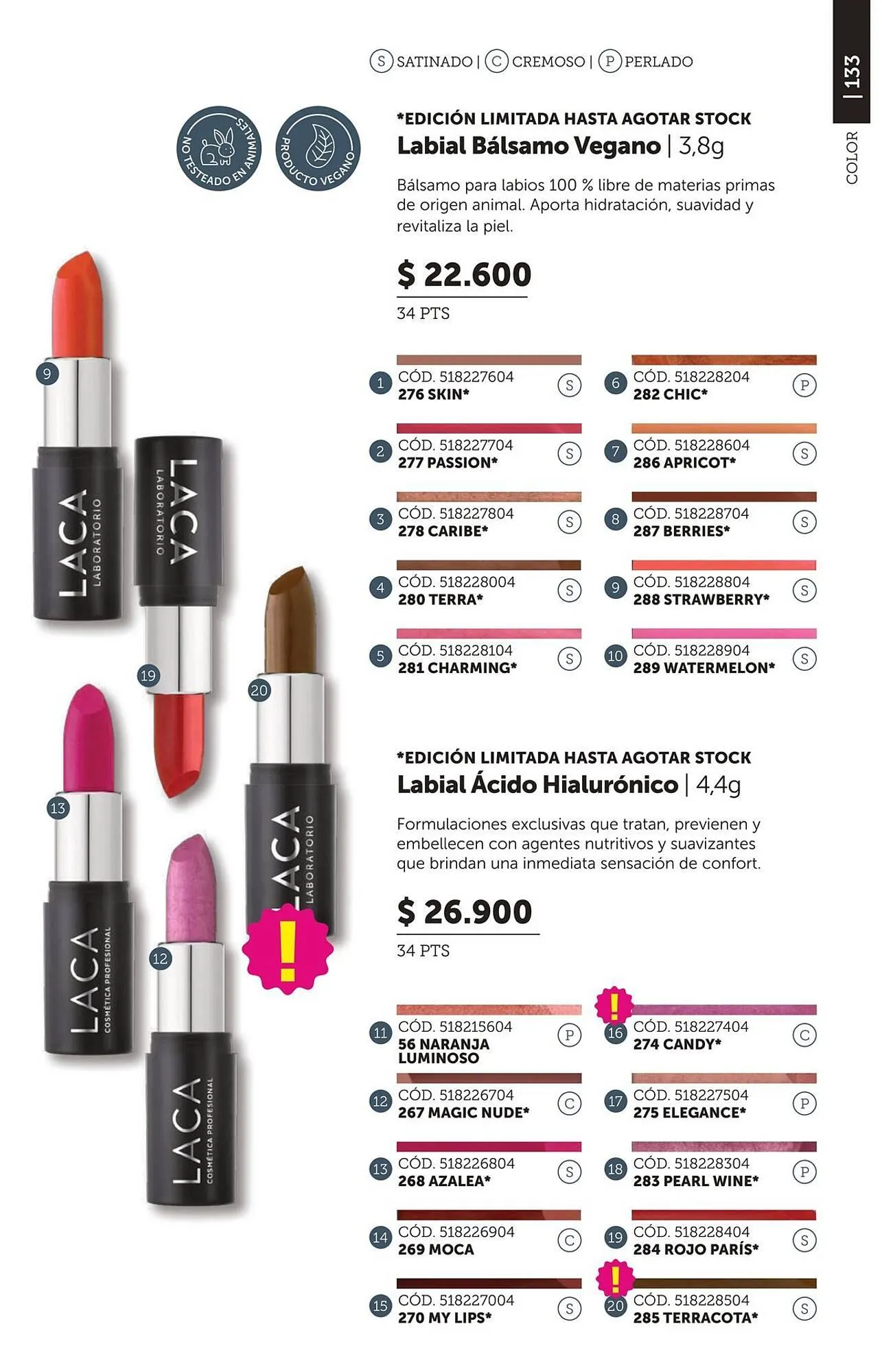 Ofertas de Catálogo Laboratorio LACA 15 de abril al 30 de abril 2025 - Página 133 del catálogo