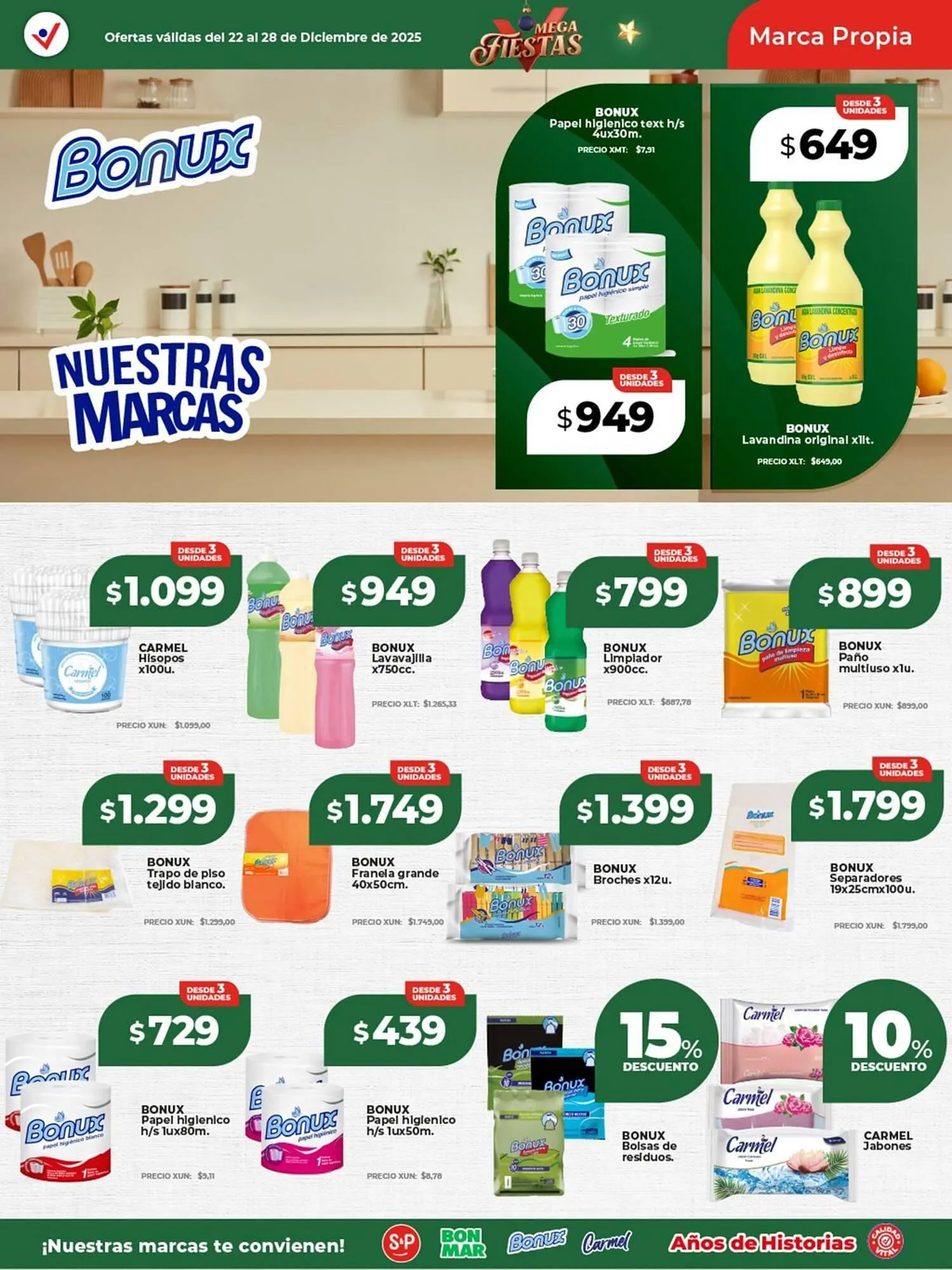 Ofertas de Catálogo Supermayorista Vital 22 de diciembre al 28 de diciembre 2025 - Página 2 del catálogo