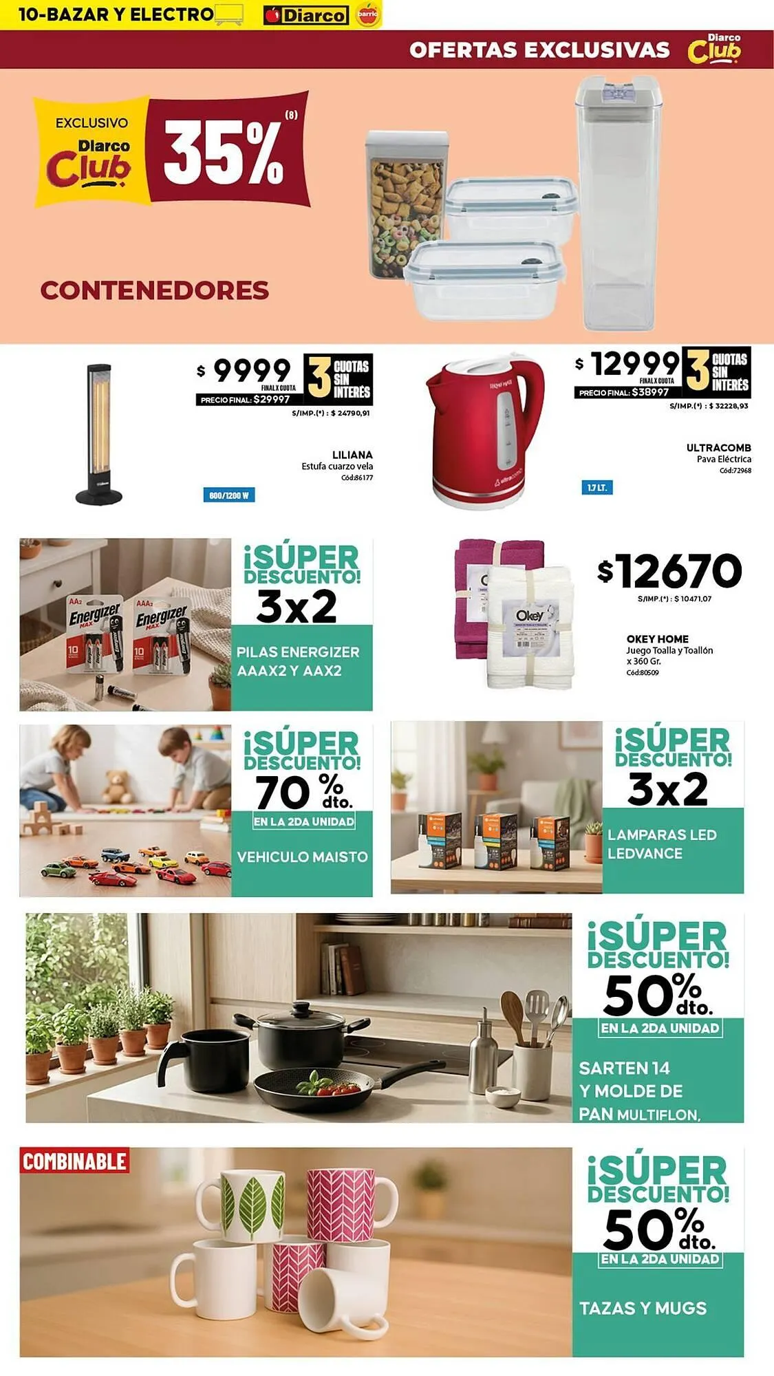 Ofertas de Catálogo Diarco 11 de mayo al 15 de mayo 2026 - Página 10 del catálogo