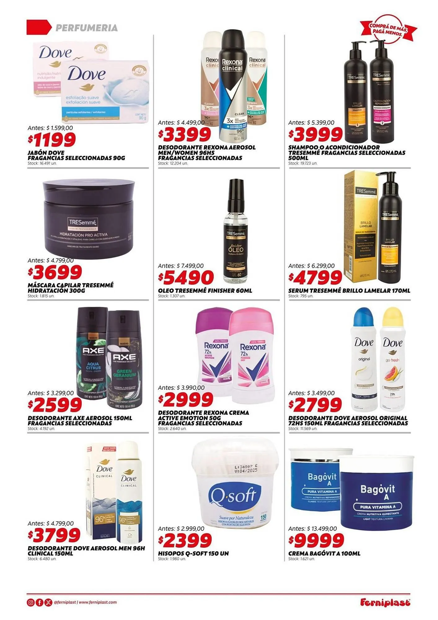 Ofertas de Catálogo Ferniplast 30 de abril al 21 de mayo 2025 - Página 14 del catálogo