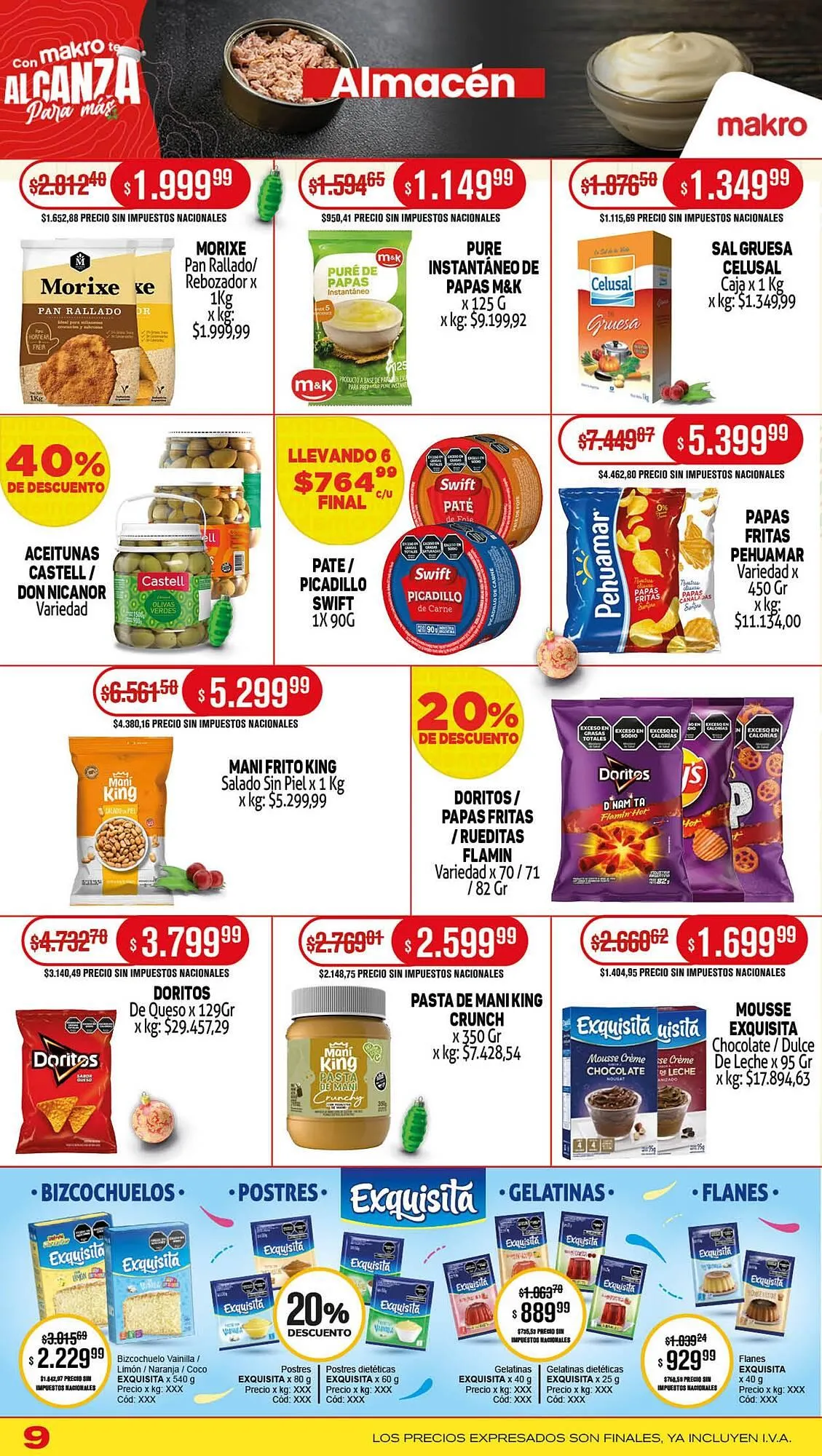 Ofertas de Catálogo Makro 4 de diciembre al 10 de diciembre 2025 - Página 9 del catálogo