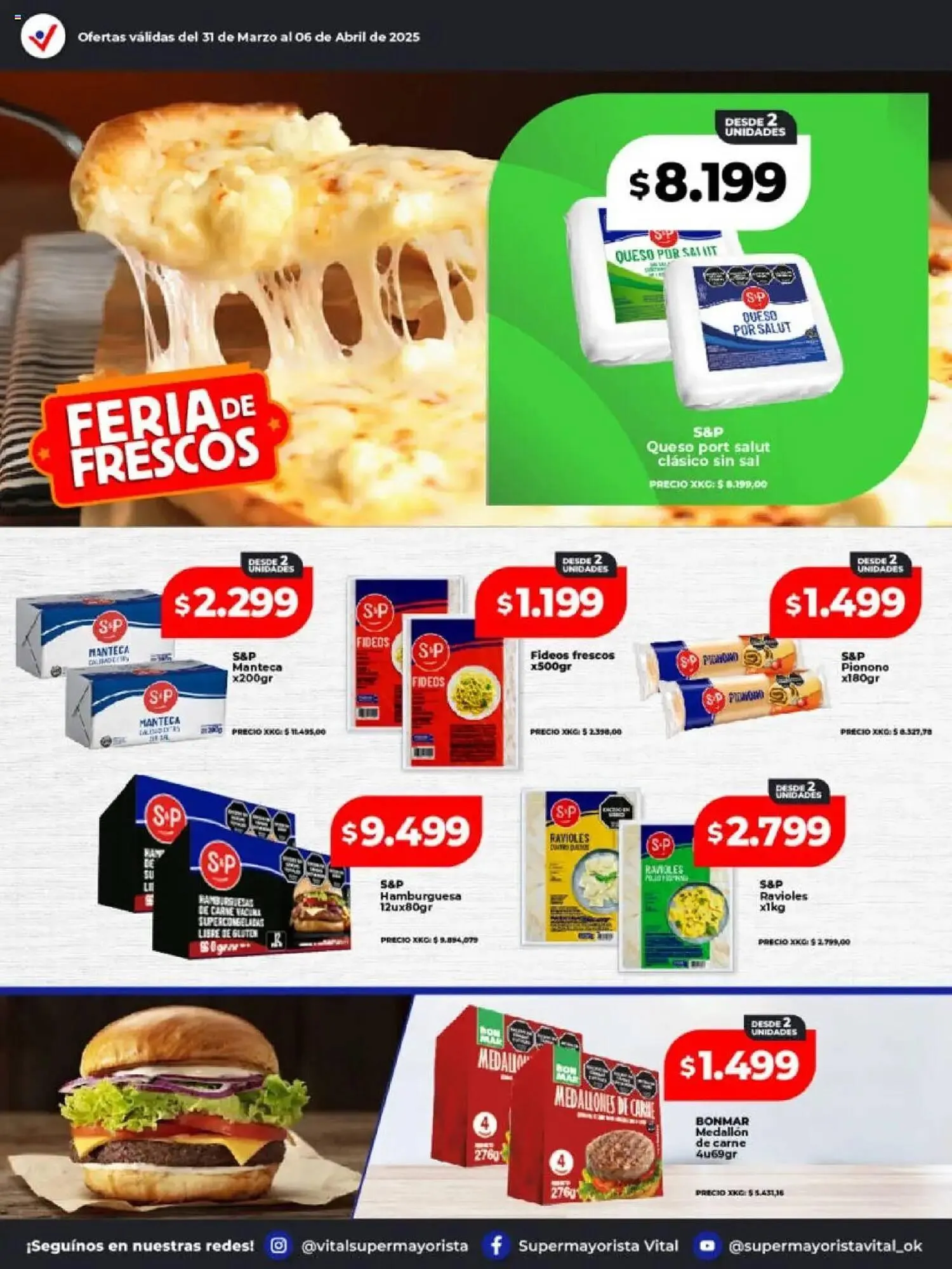 Ofertas de Catálogo Supermayorista Vital 31 de marzo al 6 de abril 2025 - Página 29 del catálogo