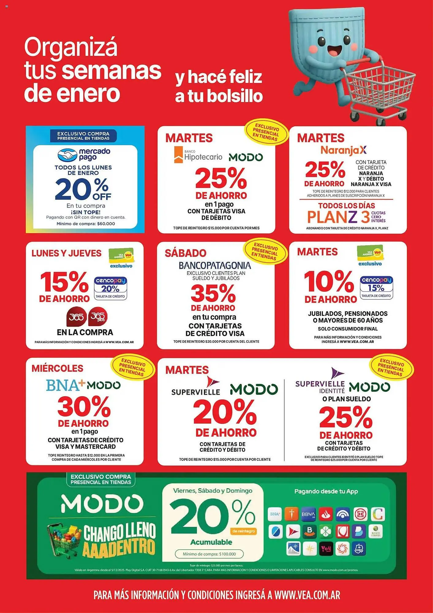 Ofertas de Catálogo Supermercados Vea 2 de enero al 4 de enero 2026 - Página 8 del catálogo