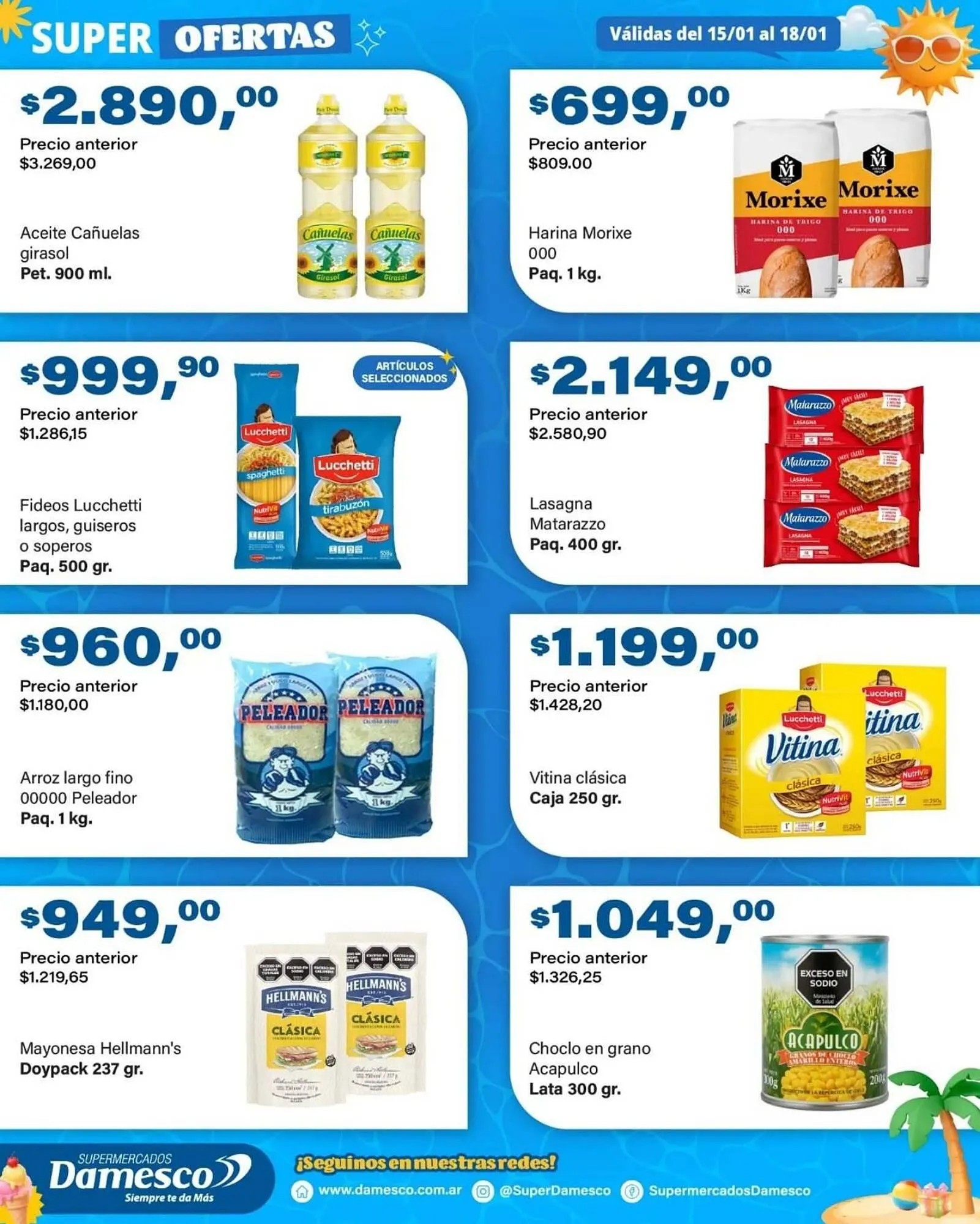Ofertas de Catálogo Supermercados Damesco 15 de enero al 18 de enero 2026 - Página 4 del catálogo