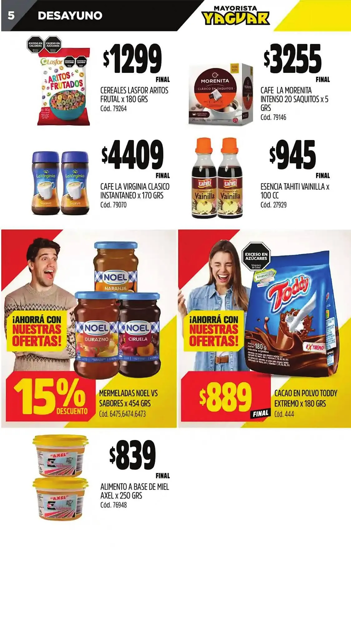 Ofertas de Catálogo Supermercados Yaguar 10 de marzo al 16 de marzo 2025 - Página 5 del catálogo
