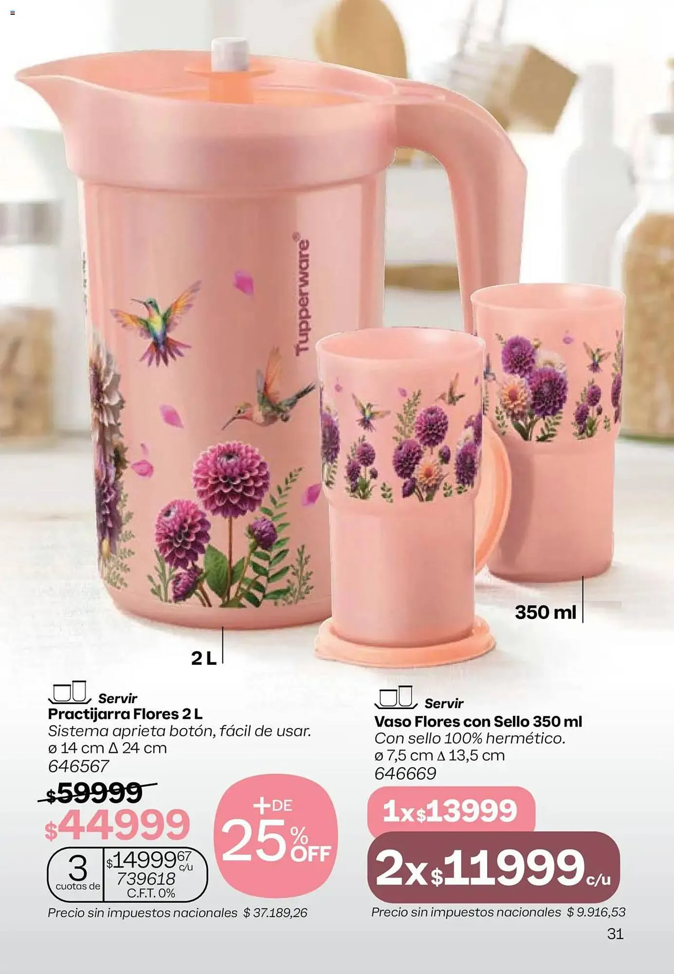 Ofertas de Folleto Tupperware 13 de octubre al 3 de noviembre 2025 - Página 32 del catálogo