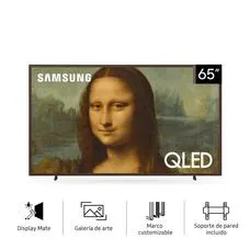 Smart Qled TV 65" Samsung QN65LS03BAGCZB The Frame Art Mode