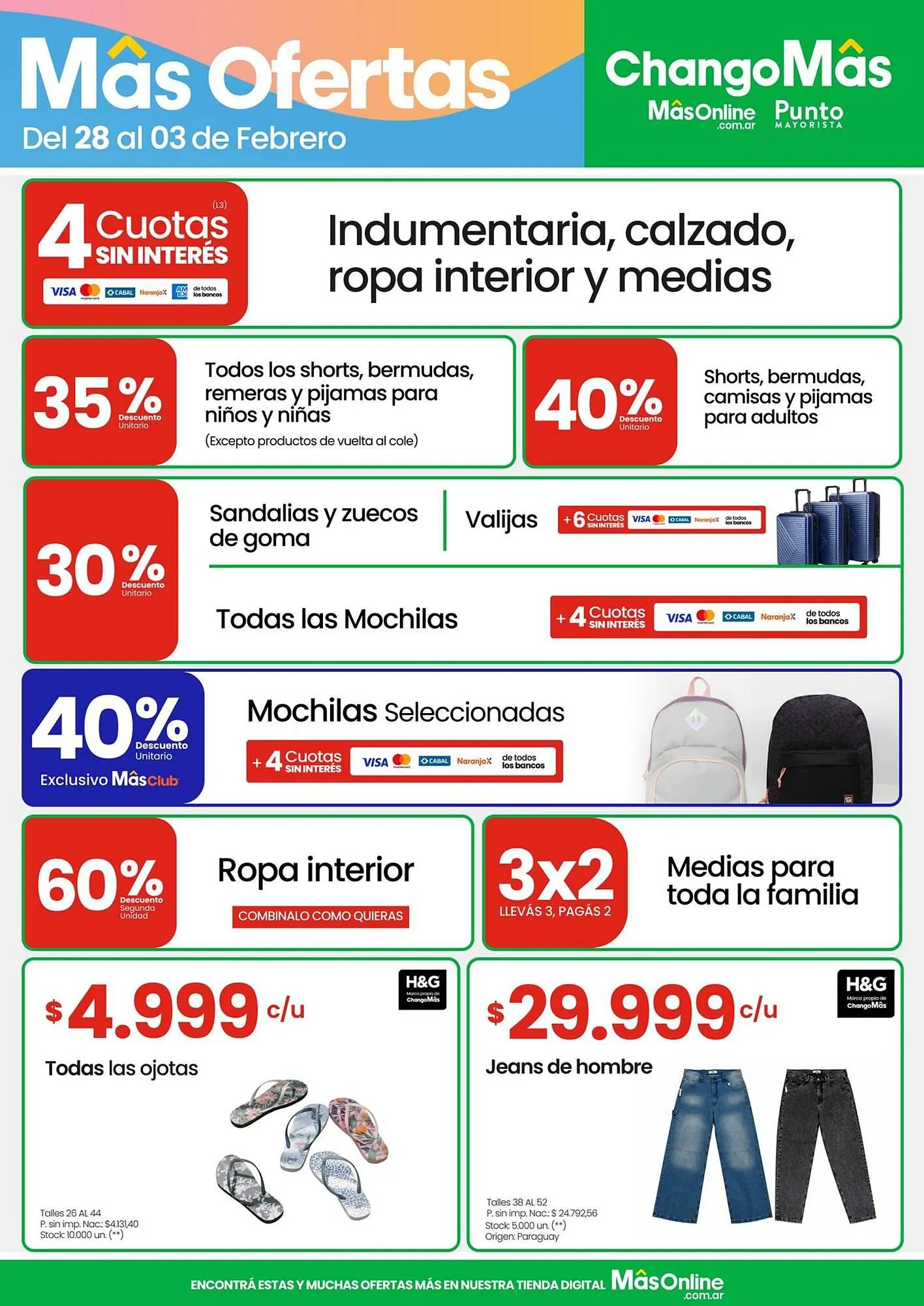 Ofertas de Catálogo Changomas 28 de enero al 3 de febrero 2026 - Página 3 del catálogo
