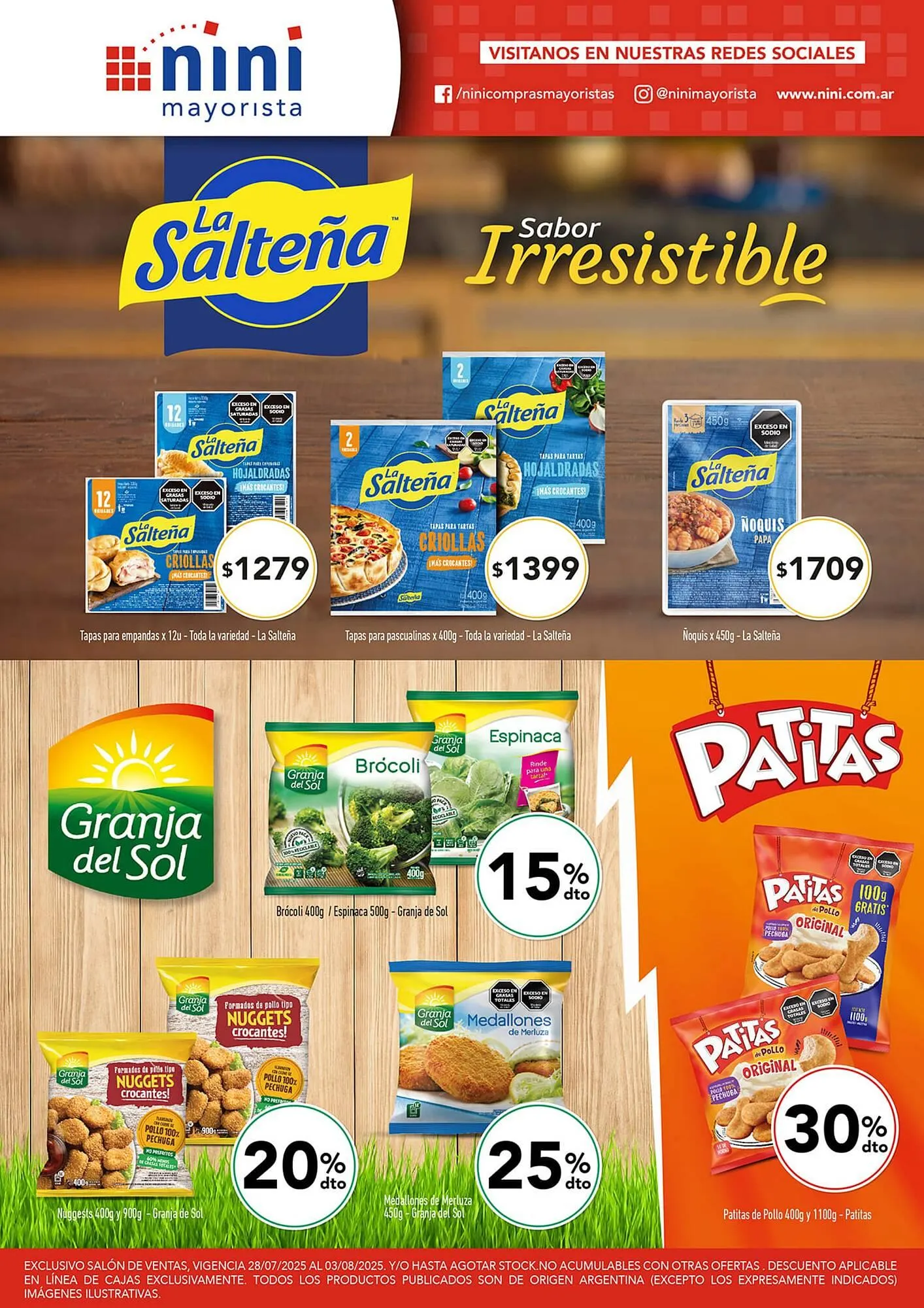 Ofertas de Catálogo Nini Mayorista 28 de julio al 3 de agosto 2025 - Página 6 del catálogo
