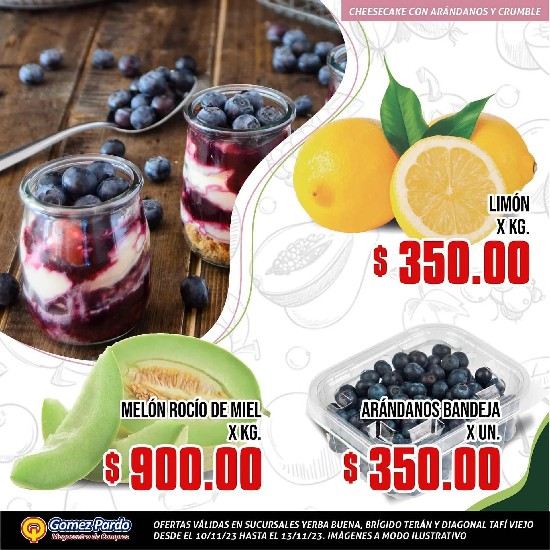 Ofertas de Catálogo Gomez Pardo 10 de noviembre al 13 de noviembre 2023 - Página 3 del catálogo