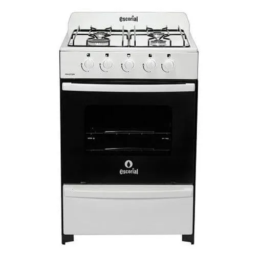Cocina Escorial Master S2 Ge 56Cm Blanca Gas Envasado