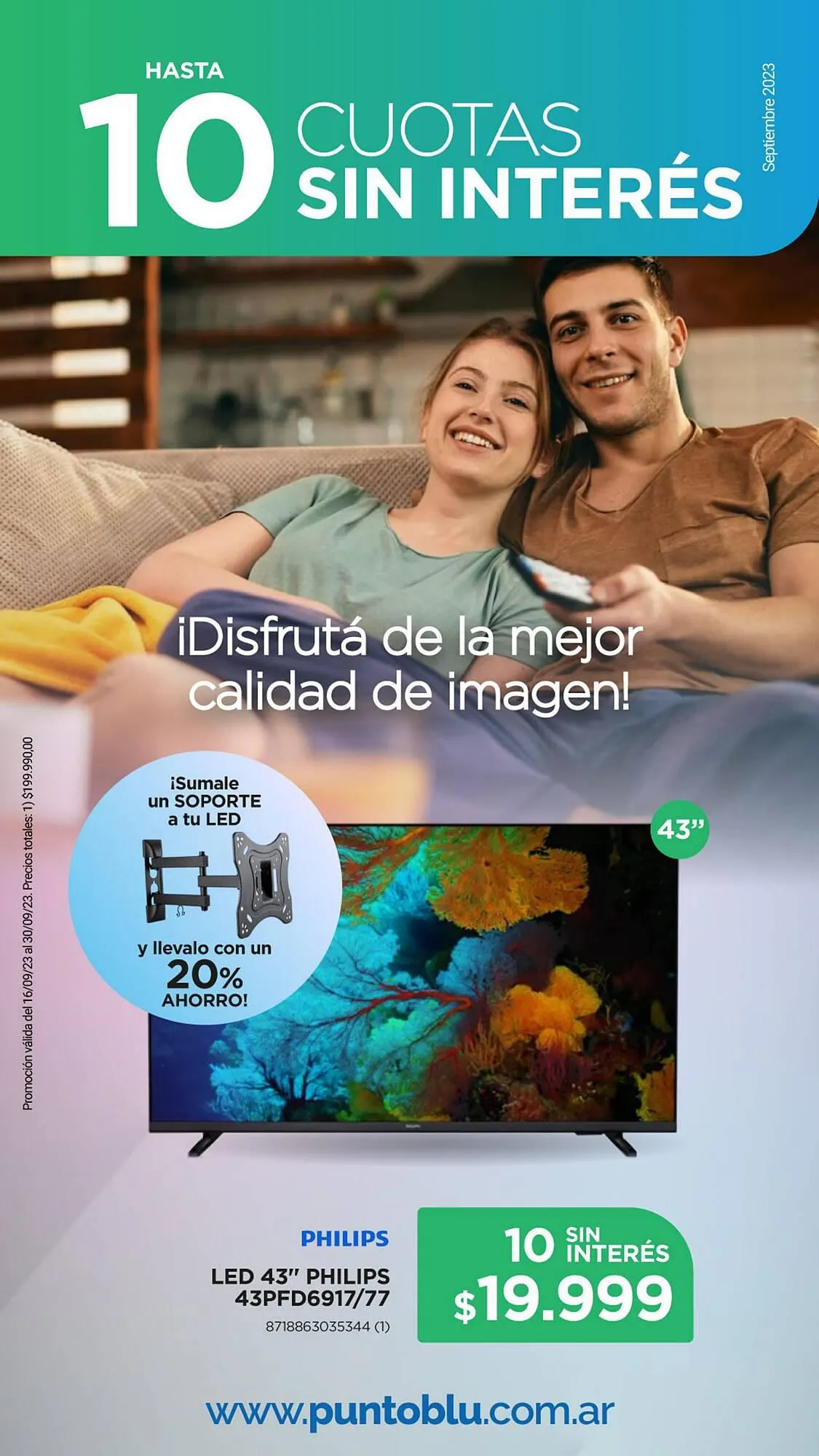 Ofertas de Catálogo Punto Blu 18 de septiembre al 30 de septiembre 2023 - Página 8 del catálogo