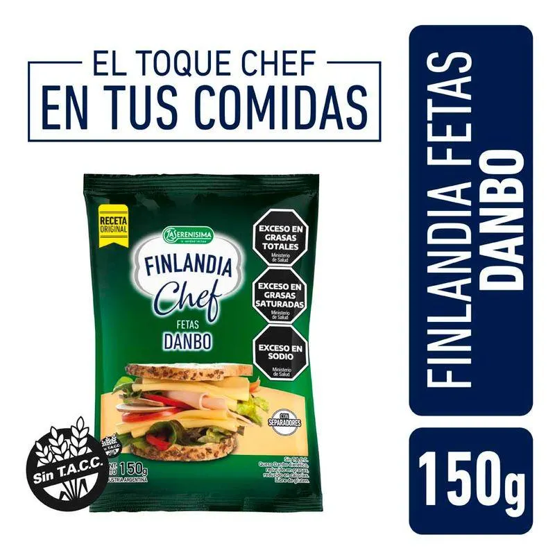 Queso Finlandia Fet Danbo Sob 150gr.