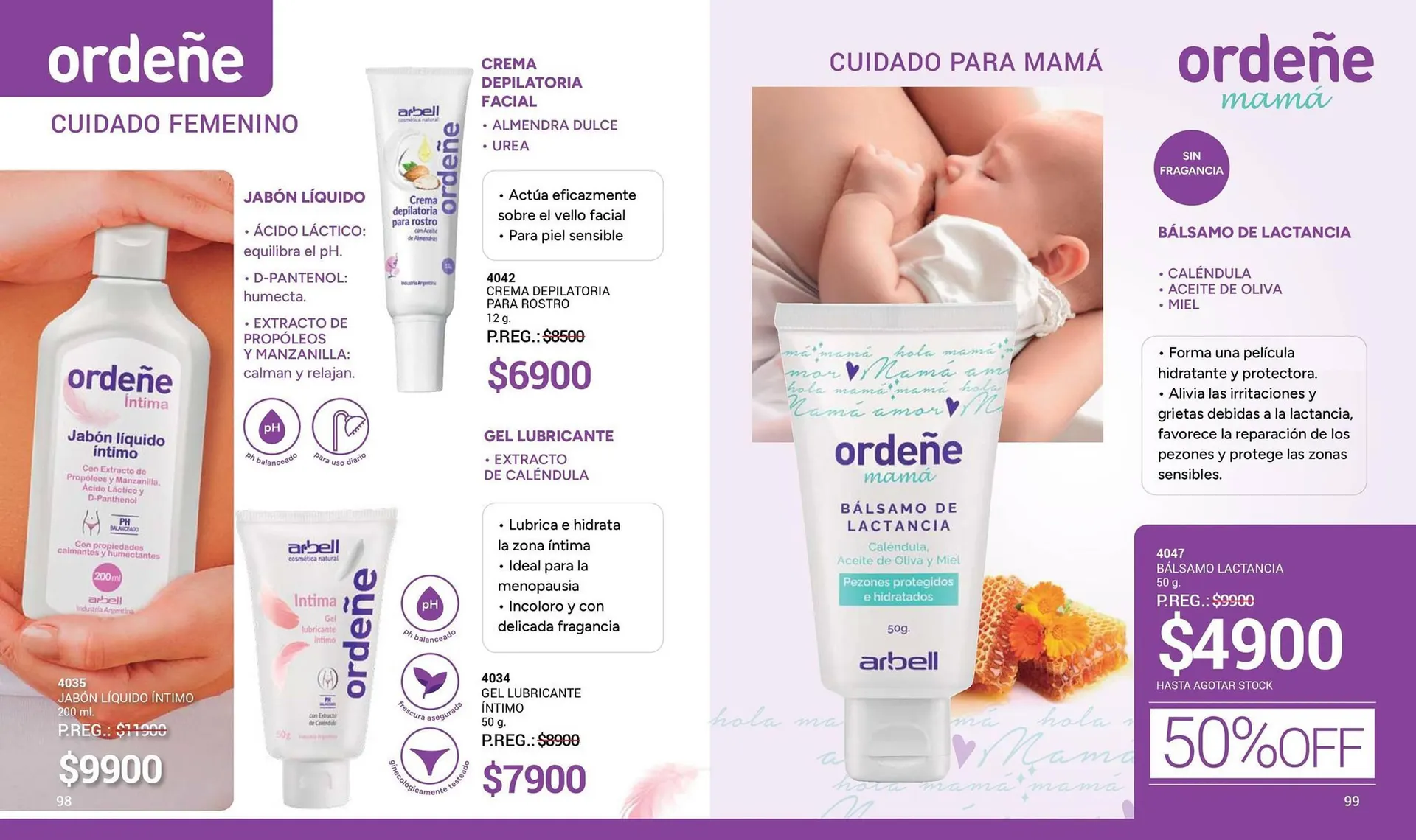 Ofertas de Catálogo Arbell 3 de enero al 5 de marzo 2026 - Página 50 del catálogo