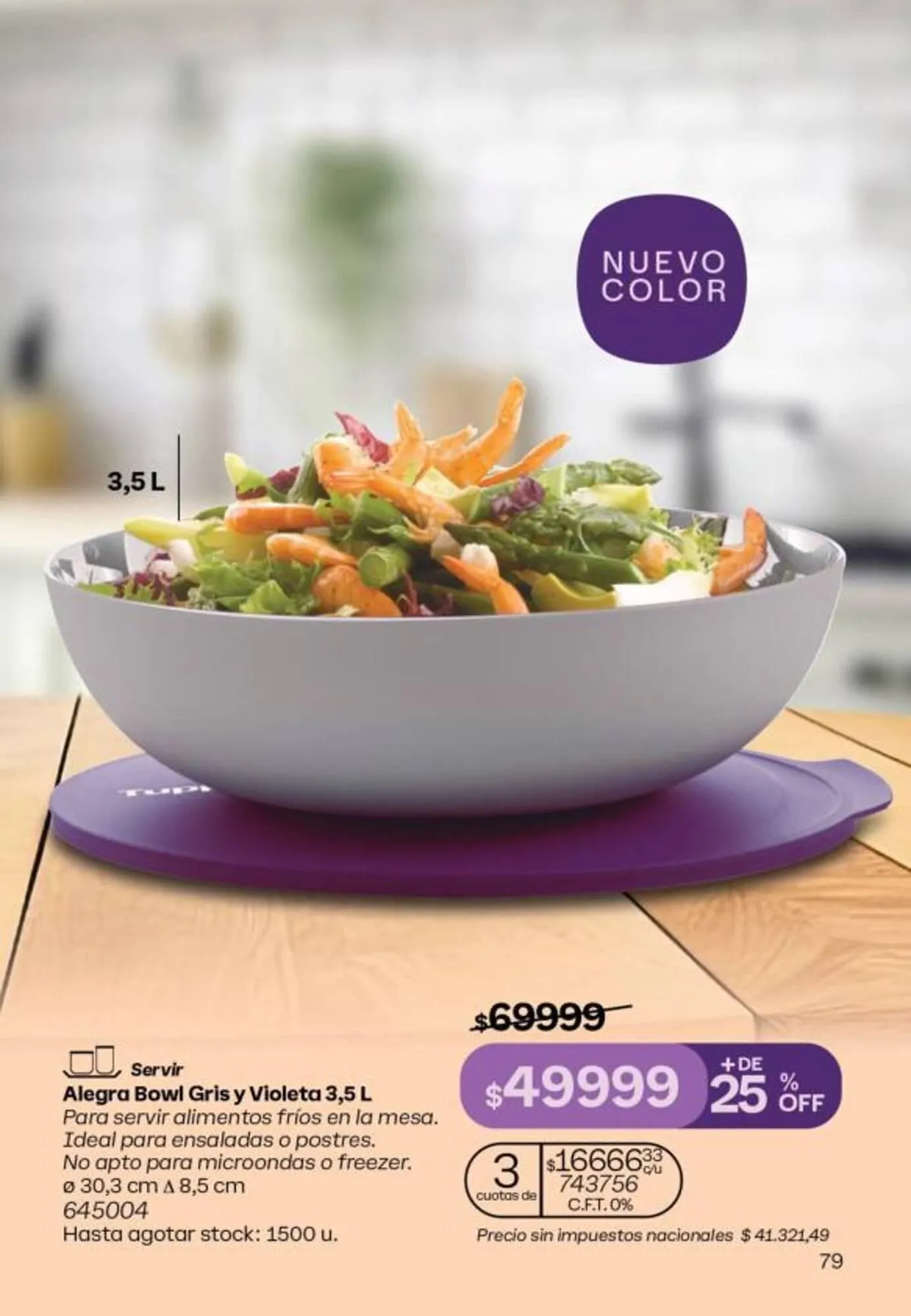 Ofertas de Folleto Tupperware 1 de octubre al 31 de octubre 2025 - Página 80 del catálogo