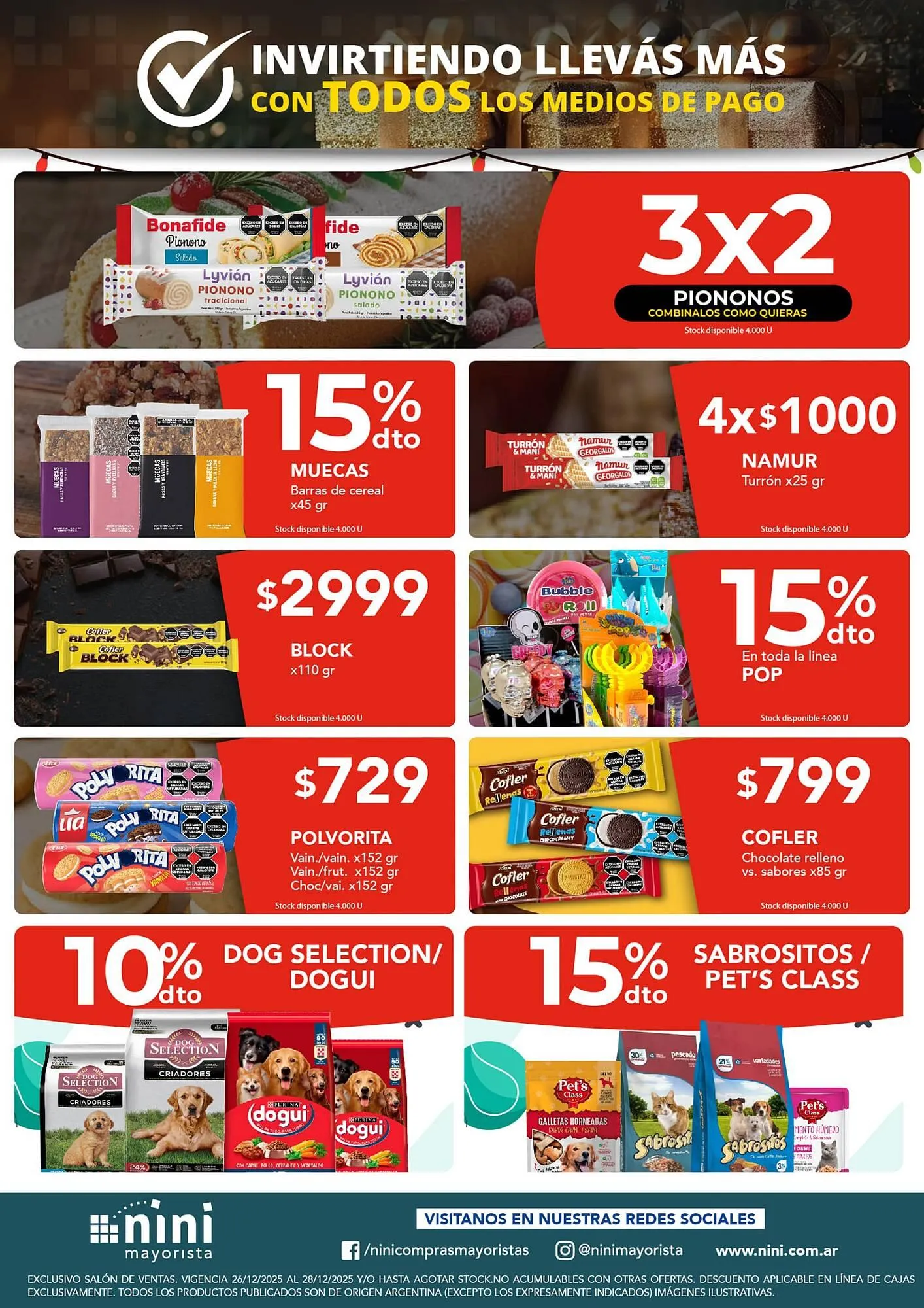 Ofertas de Catálogo Nini Mayorista 26 de diciembre al 28 de diciembre 2025 - Página 4 del catálogo