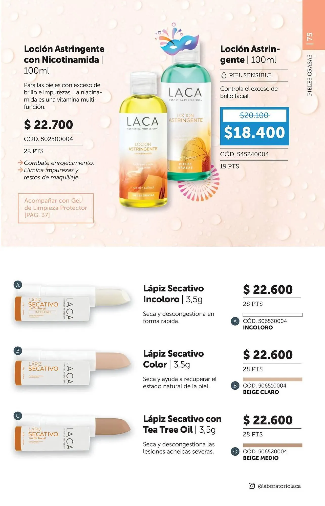 Ofertas de Catálogo Laboratorio LACA 16 de febrero al 28 de febrero 2026 - Página 75 del catálogo