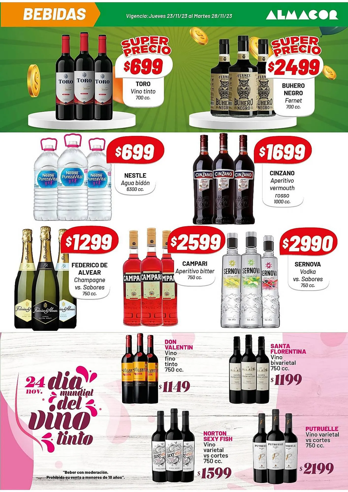 Ofertas de Catálogo Almacor 22 de noviembre al 28 de noviembre 2023 - Página 7 del catálogo