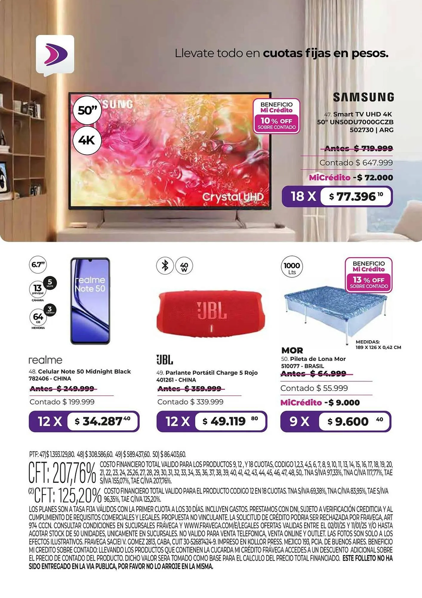 Ofertas de Catálogo Frávega 6 de enero al 1 de febrero 2025 - Página 8 del catálogo